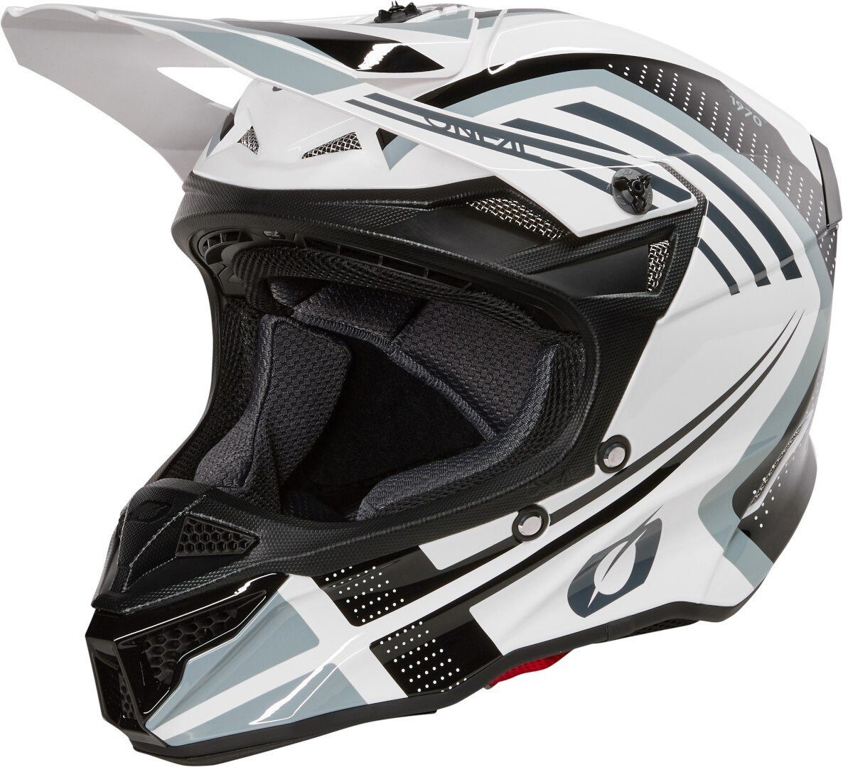 O’NEAL Motocrosshelm 5SRS Polyacrylite Spike Motocross Helm, Notfallsystem-Polsterung (EQRS)