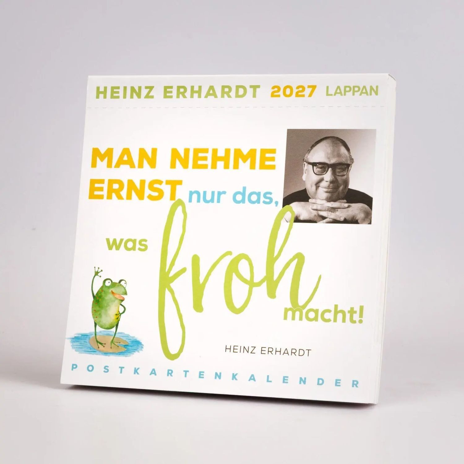 Lappan Verlag Tischkalender Heinz Erhardt: Postkartenkalender 2027