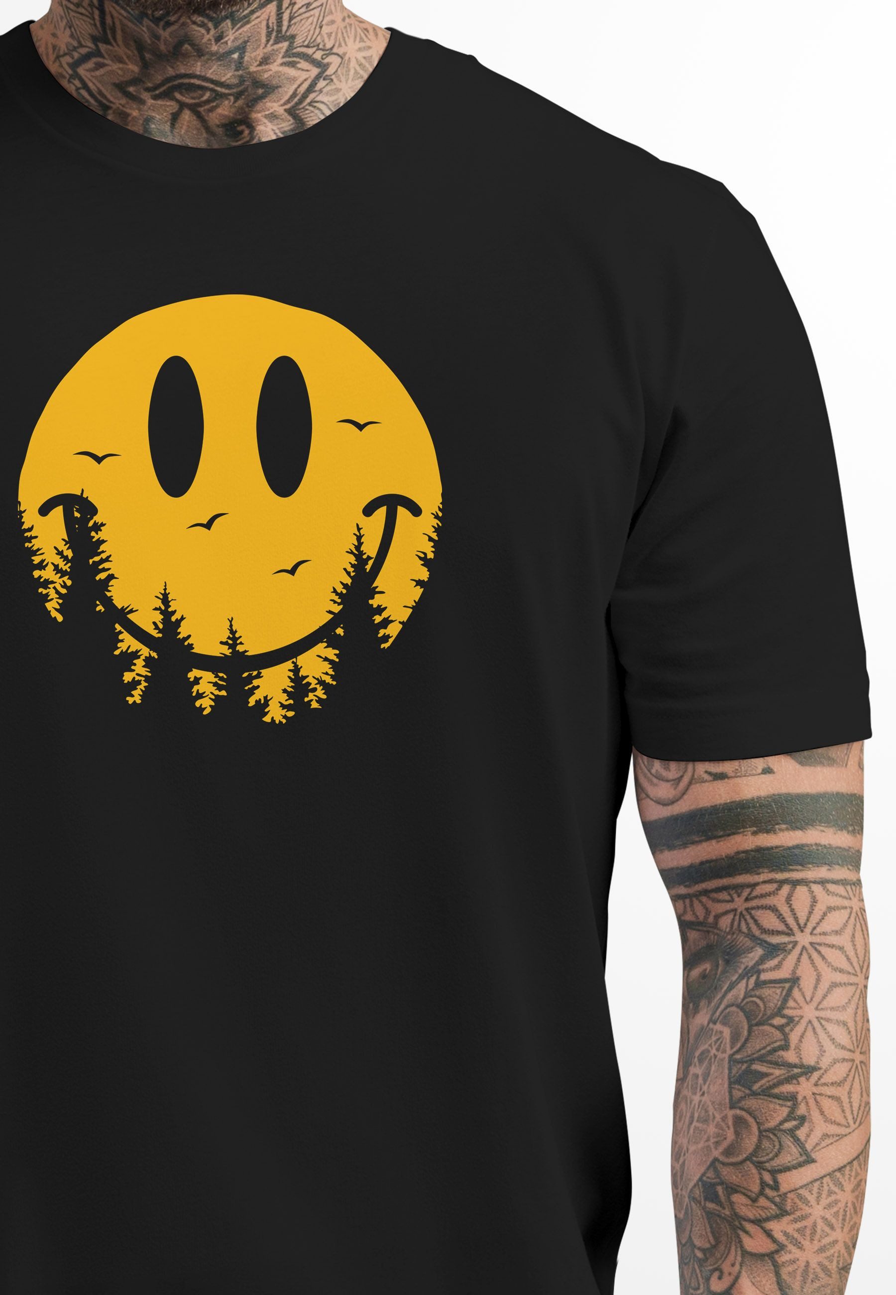 Neverless Print-Shirt Neverless® Herren T-Shirt Sommer Sonne Outdoor Motiv günstig online kaufen