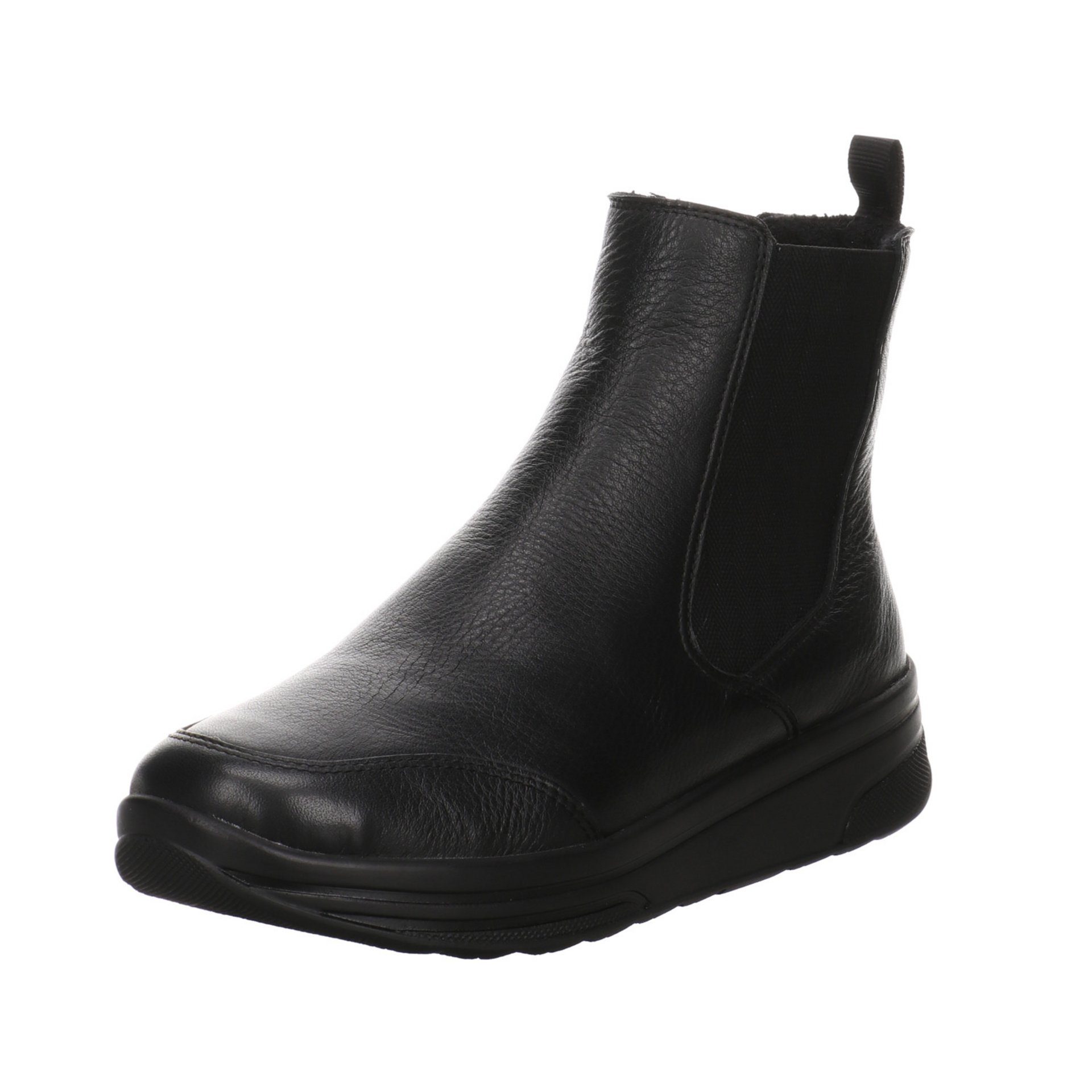 Ara Damen Stiefel Schuhe Sapporo-S 2.0 Chelsea Boots Stiefelette Glattleder schwarz 046832