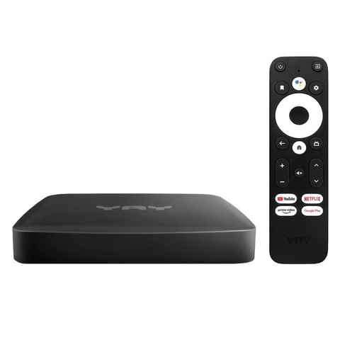 VU+ Streaming-Box YAY GO IP-Receiver 4K UHD, Android 10, Dual-WiFi, LAN