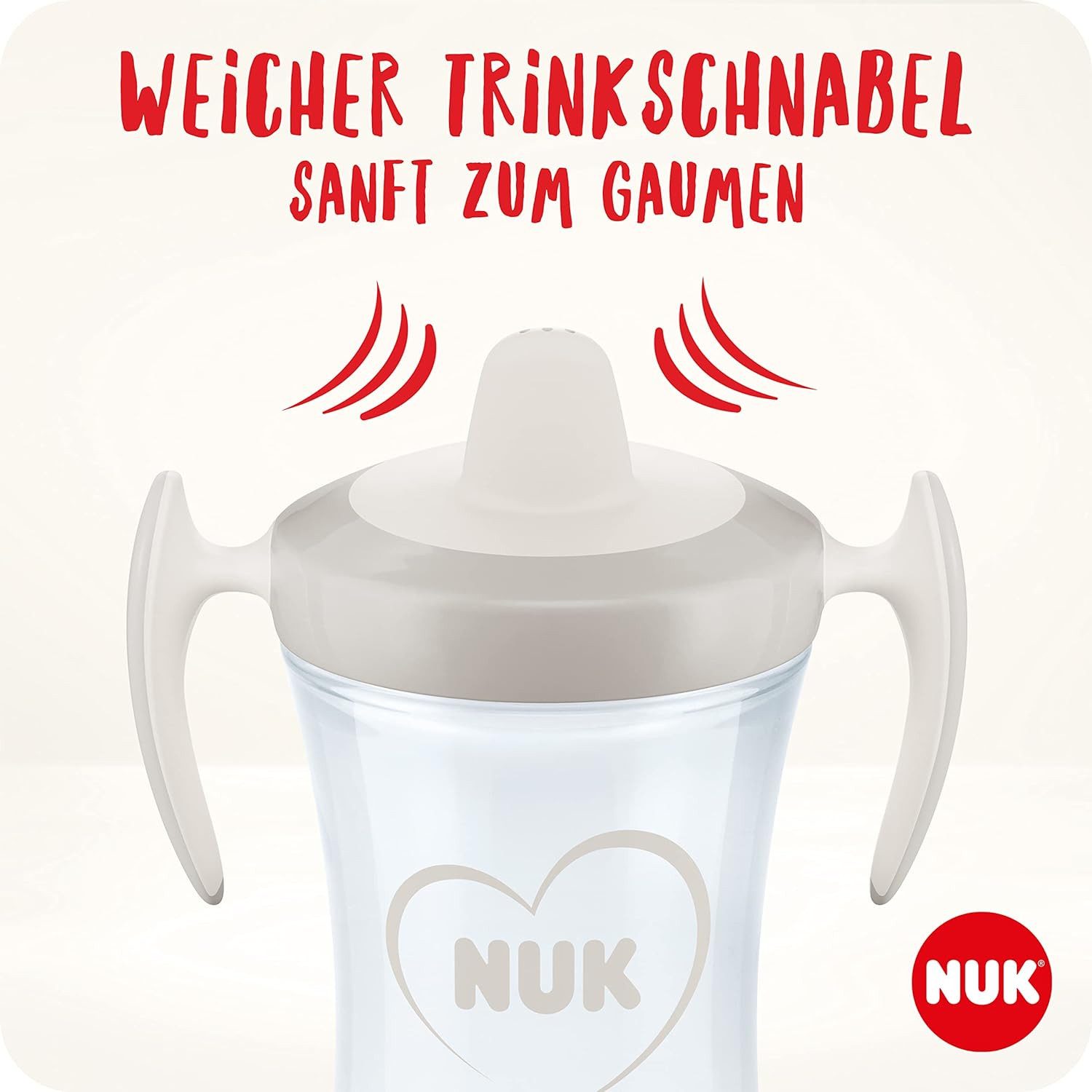 NUK Trinkflasche NUK Trainer Cup, 230ml, blau