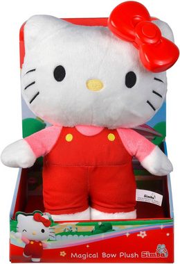 SIMBA Kuscheltier Hello Kitty Magic Bow Plush, mit Licht- und Soundeffekt