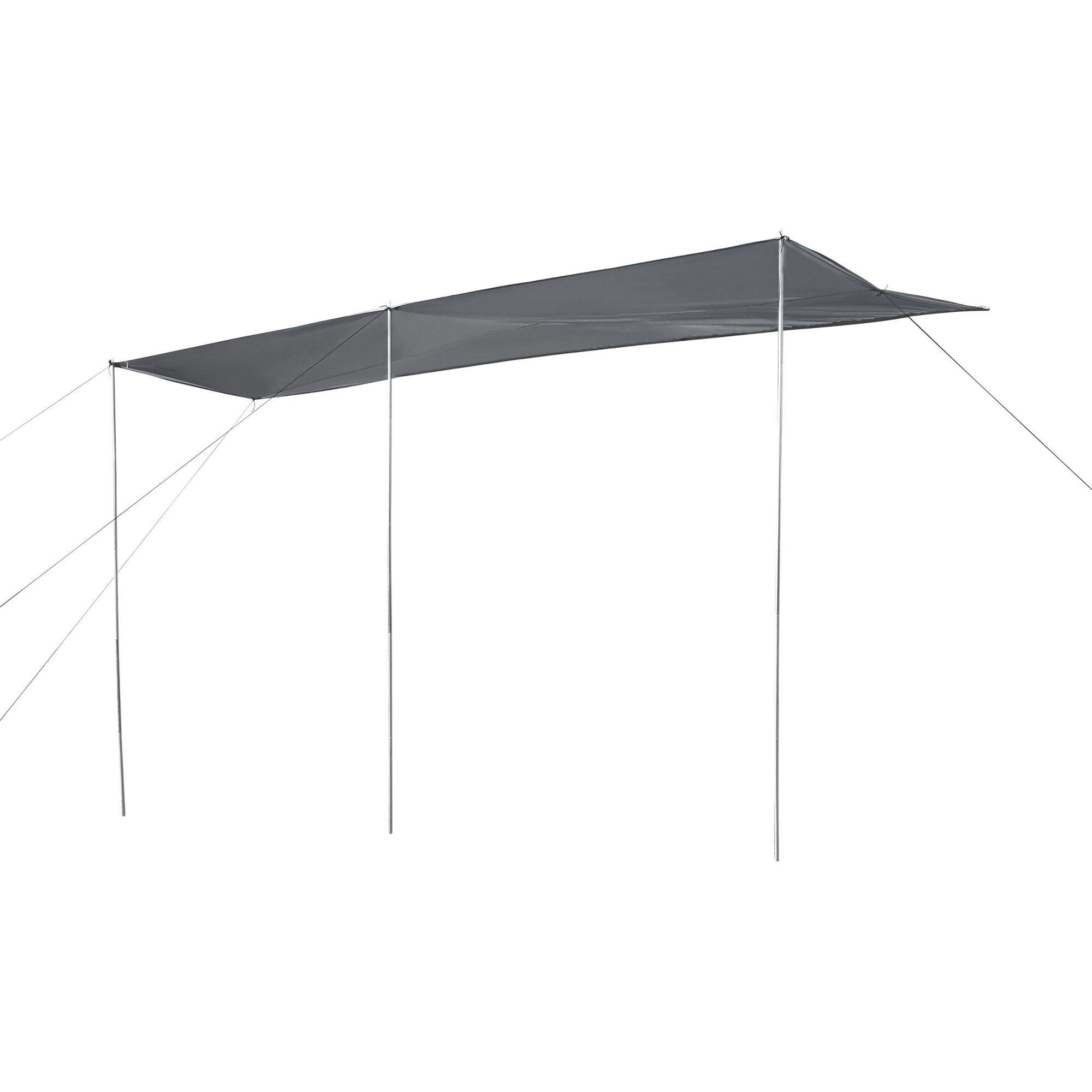 pro.tec Markisenvorzelt, »Beuningen« Wohnwagen-Vorzelt 400 x 240 x 235 cm Grau