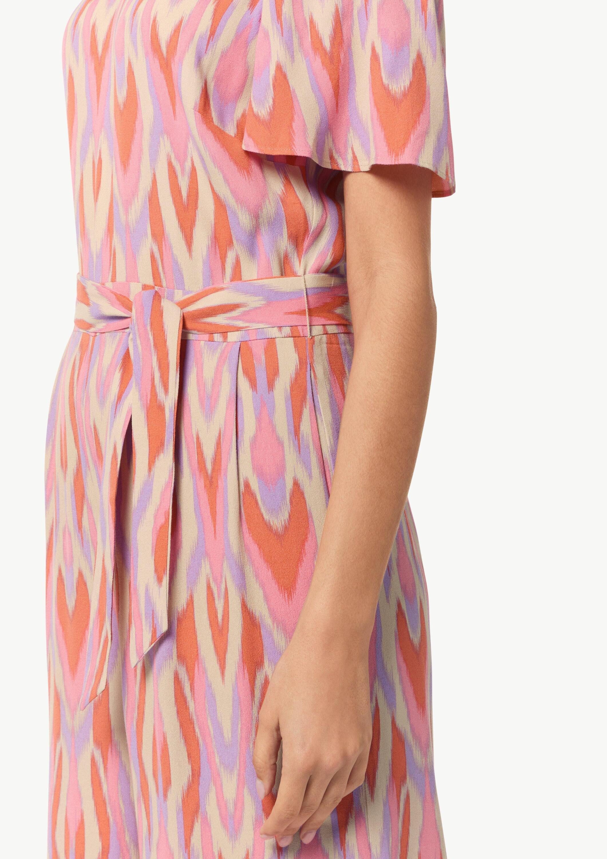 comma Jumpsuit Overall Overall mit Crêpestruktur