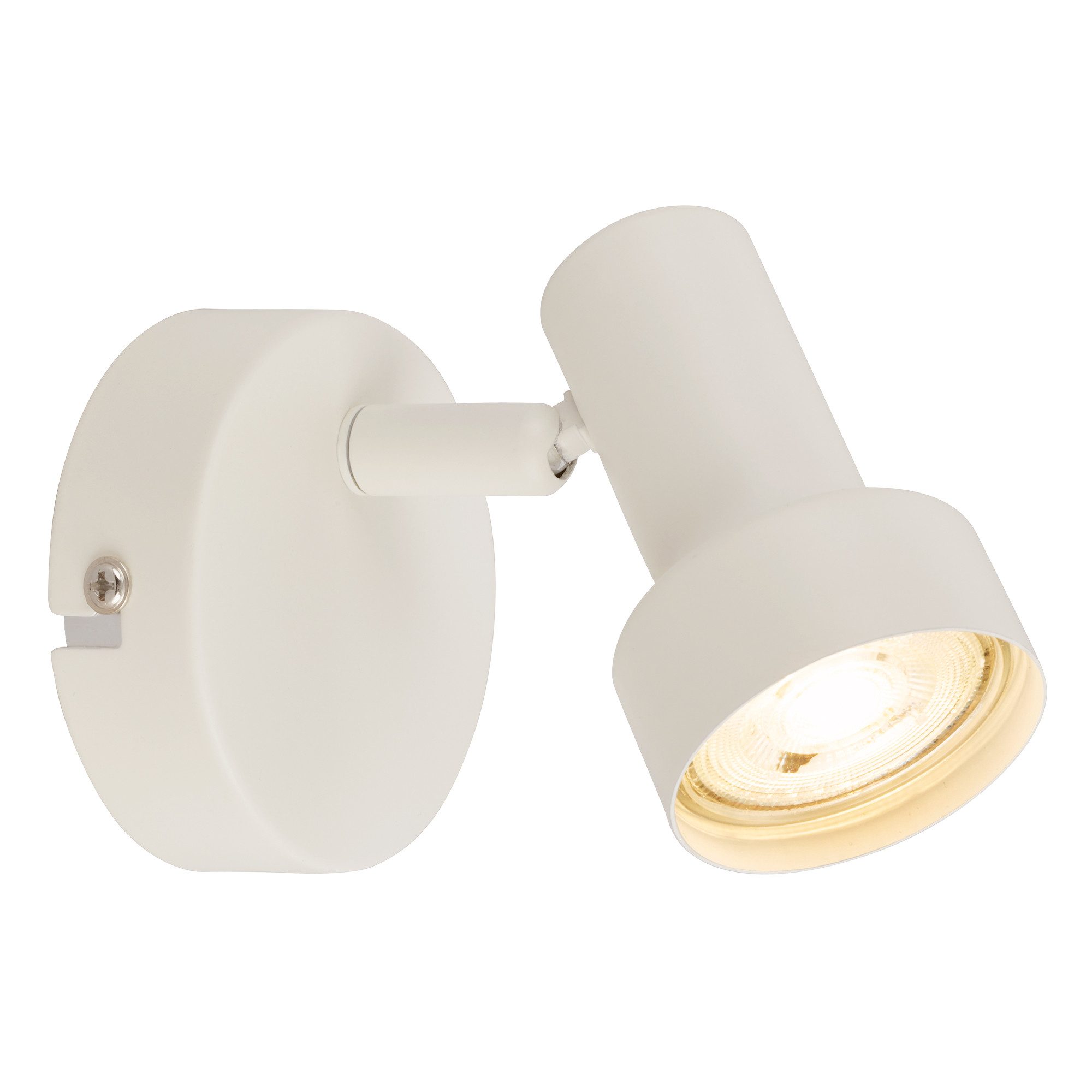 Briloner Leuchten Deckenspot LED Wandlampe Innen Wohnzimmer GU10, exkl. Leuchtmittel, ohne Leuchtmittel, 2700K - Extra - Warmweiß, Wandlampe, 12x8x12,3cm, Schwarz, max.40W, GU10, Innen, Wohnzimmer