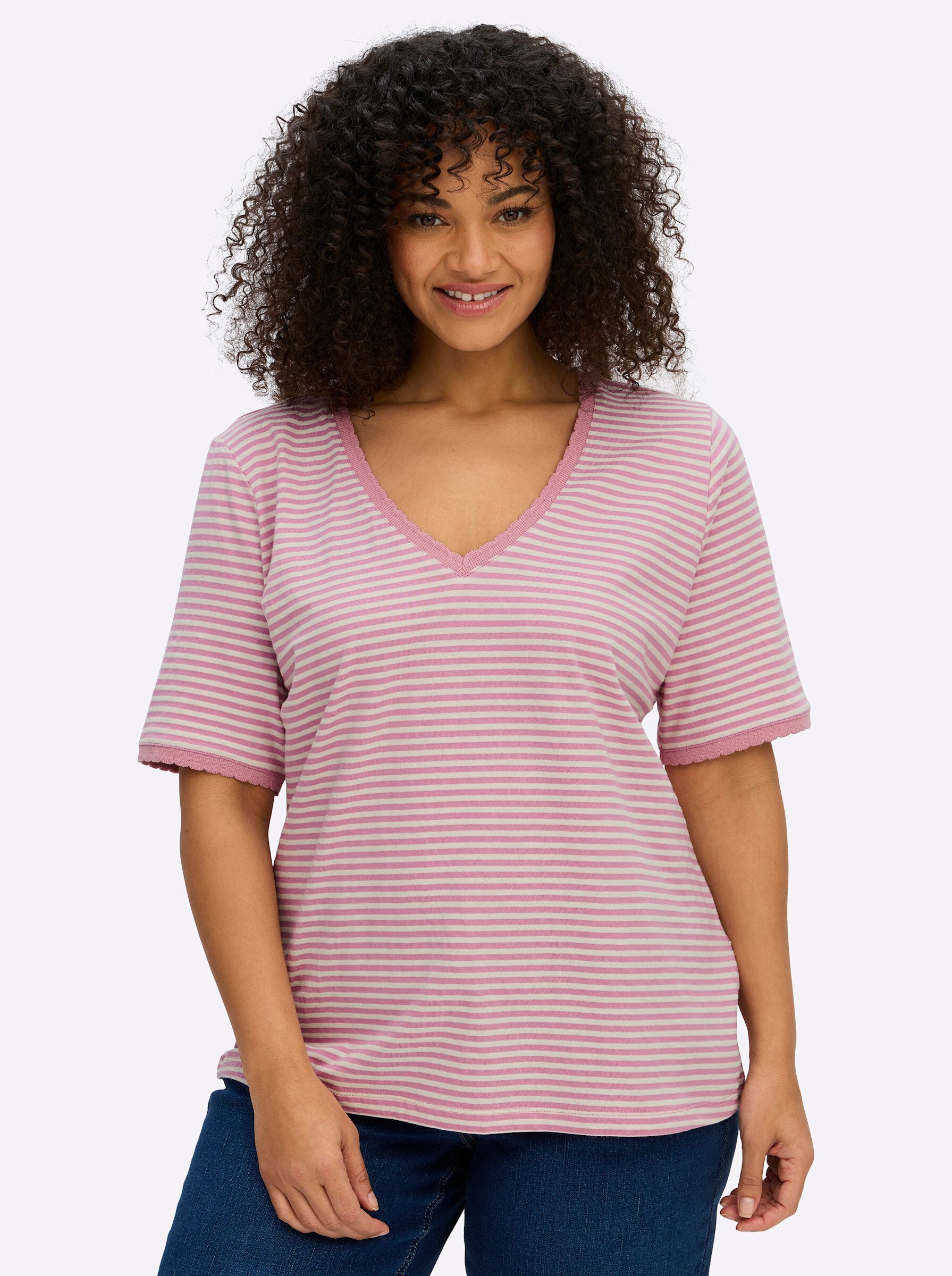 Sheego T-Shirt Shirt Kurzarm günstig online kaufen