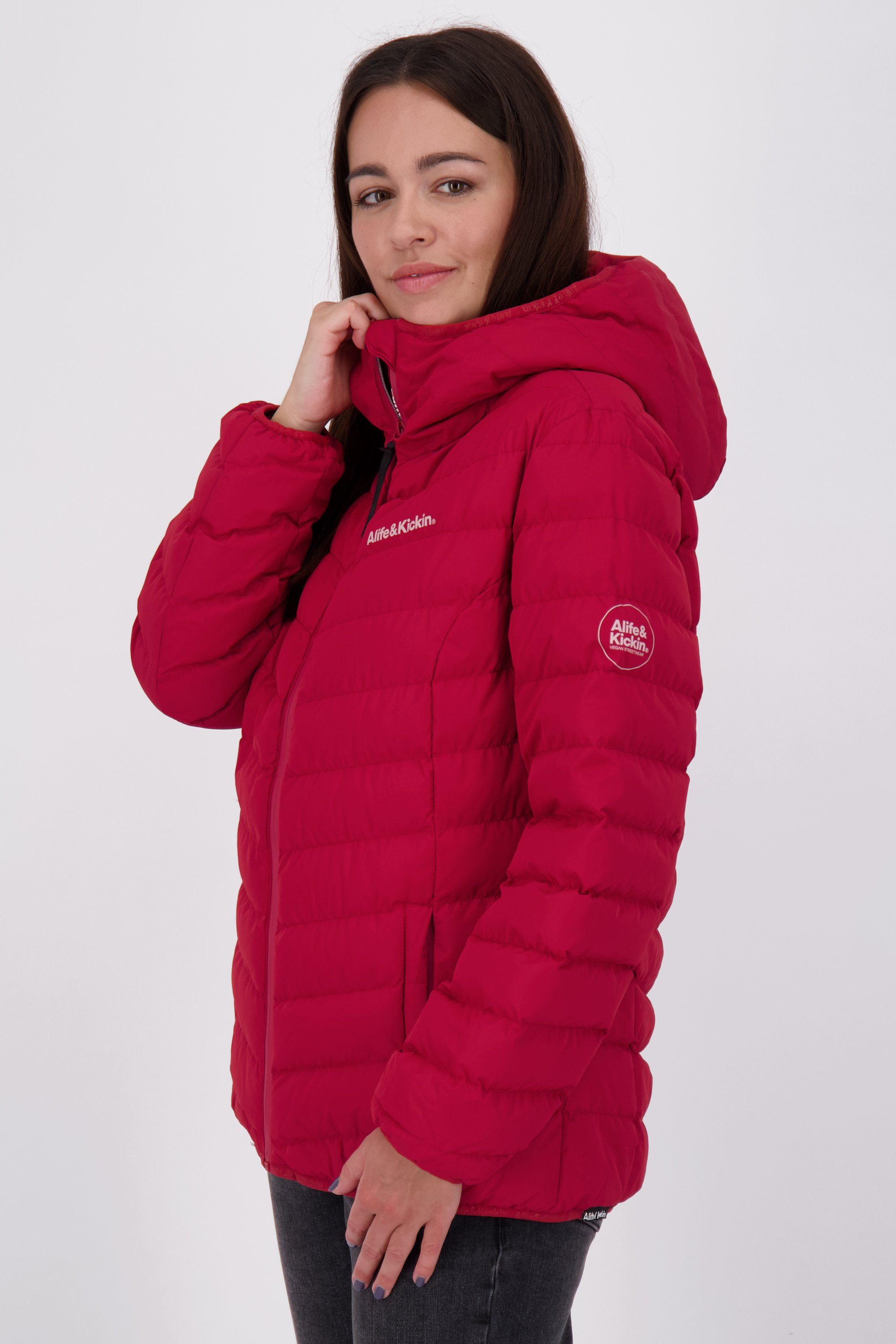 Alife & Kickin Winterjacke RabeaAK cranberry Jacke Damen A Winterjacke, gefütterte Jacket