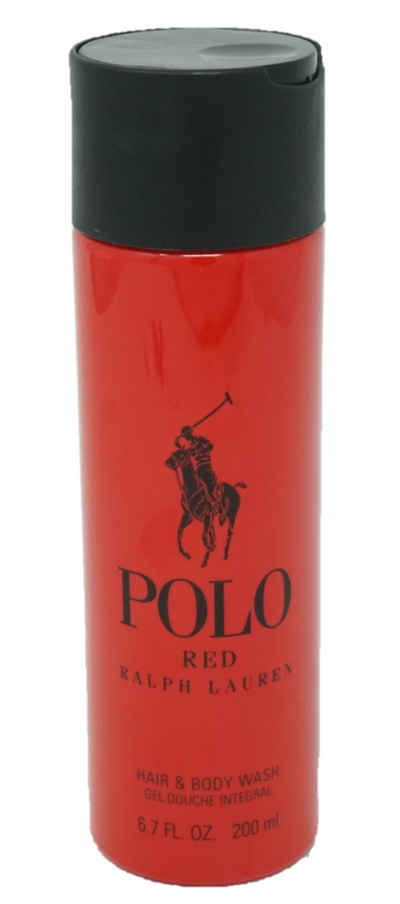 Ralph Lauren Duschgel Ralph Lauren Polo Red hair & body Wash / Showergel 200ml