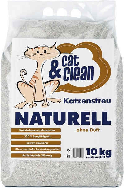 Cat & Clean - Das Katzenstreu der Extraklasse Katzenstreu 10kg Cat & Clean® Katzenstreu mit versch.Sorten Babypuder Vanille etc.