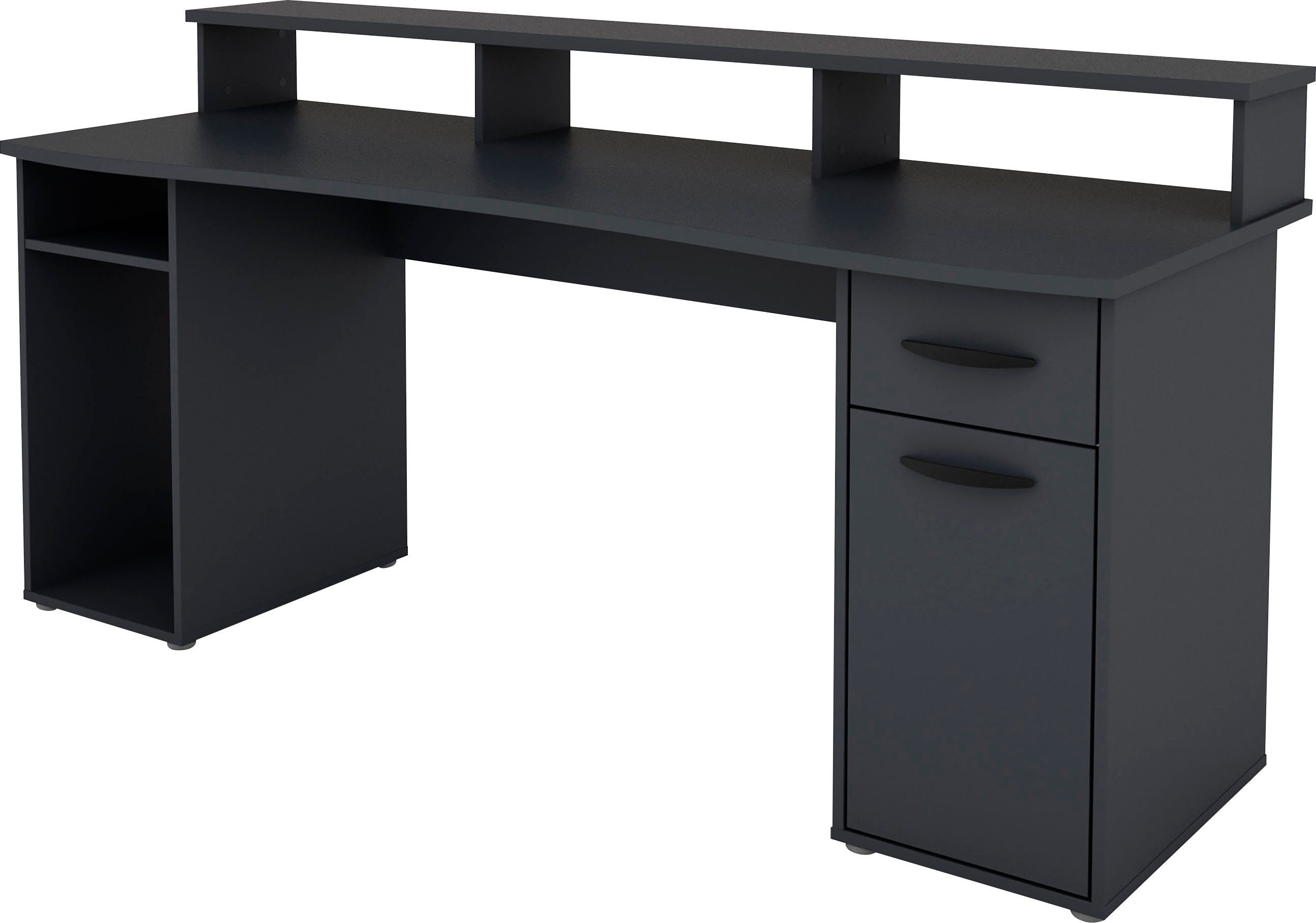 byLIVING Gamingtisch Fantastic, mit Aufsatz, Breite 180 cm