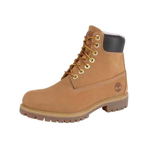 Timberland 6 in Premium Fur/Warm Lin Schnürboots mit Warmfutter und wasserdicht