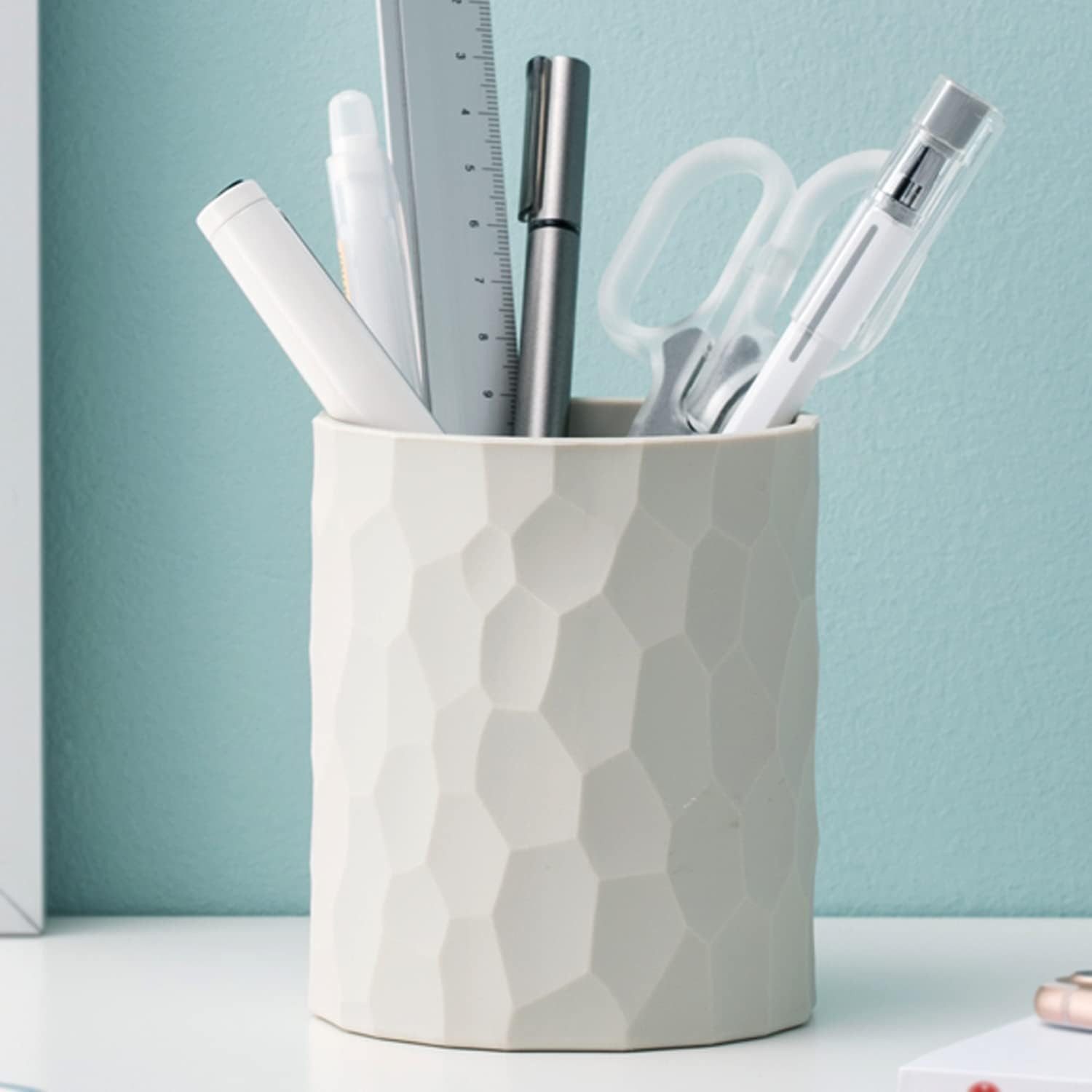 FELIXLEO Organizer Stifthalter, Stiftbox Schreibtisch, wasserdichter Silikon Stiftehalter (1 St)