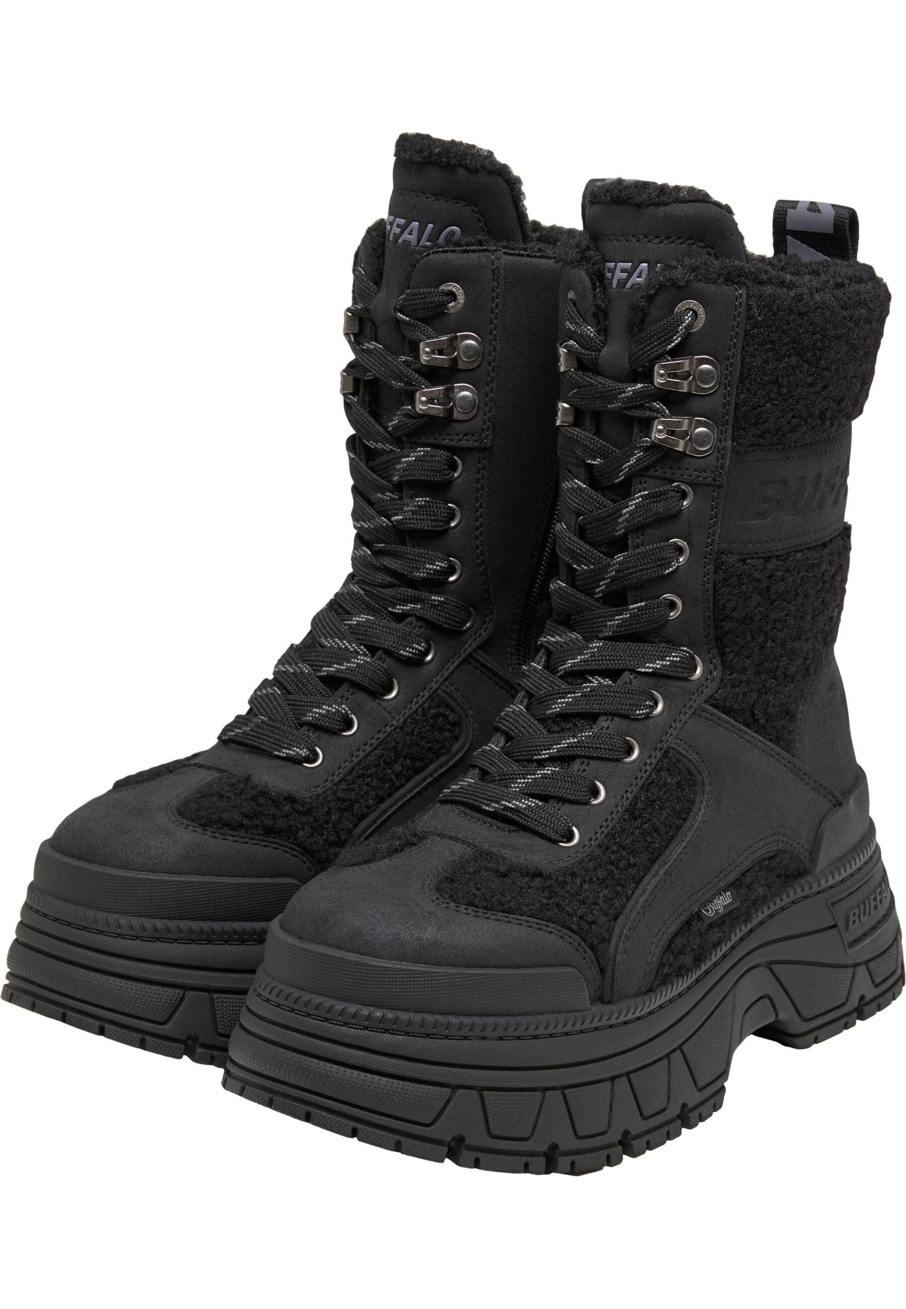 Buffalo Buffalo FUSION COM HI WARM - VEGAN NUBUCK/FUR Сапоги