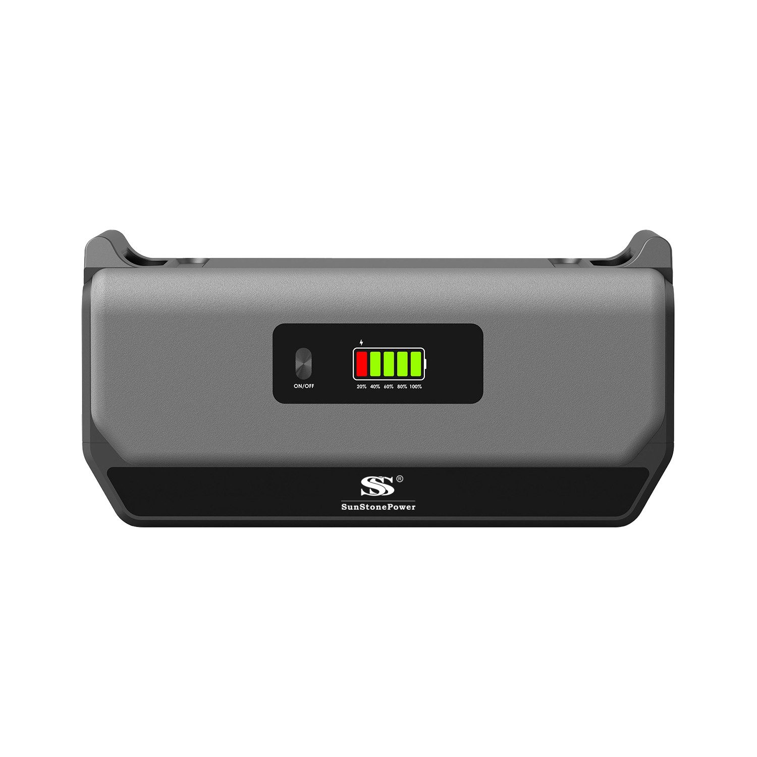 Sunstone Power 2kWh Balkonkraftwerk Speicher 800W Einspeisung Powerstation Plug&Play Solar Powerbank VDE-zertifizierter Einspeisung, für 1600W PV geeignet, Zyklenfeste LiFePO₄-Batterien (51,2 V), Wahlweise 2-Stunden-Schnellladung oder geräuschloses Laden