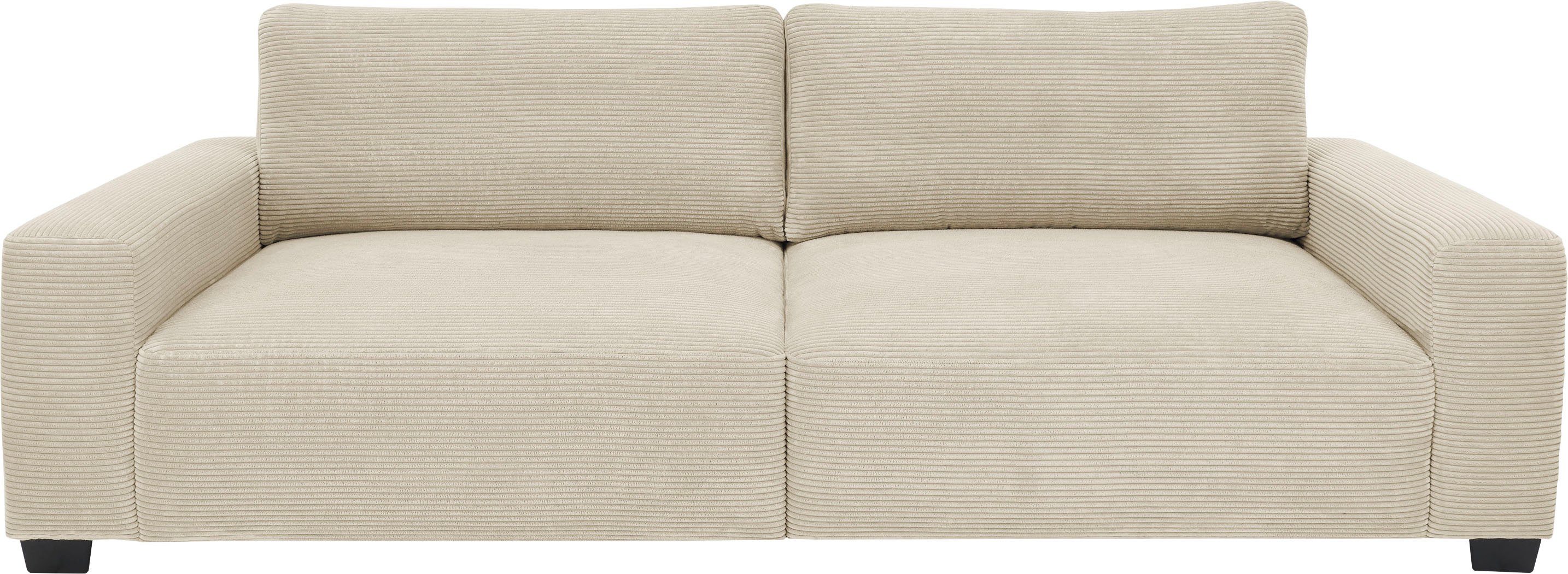 ED EXCITING DESIGN 3-Sitzer "Elba", Big-Sofa mit 2 Rückenkissen günstig online kaufen