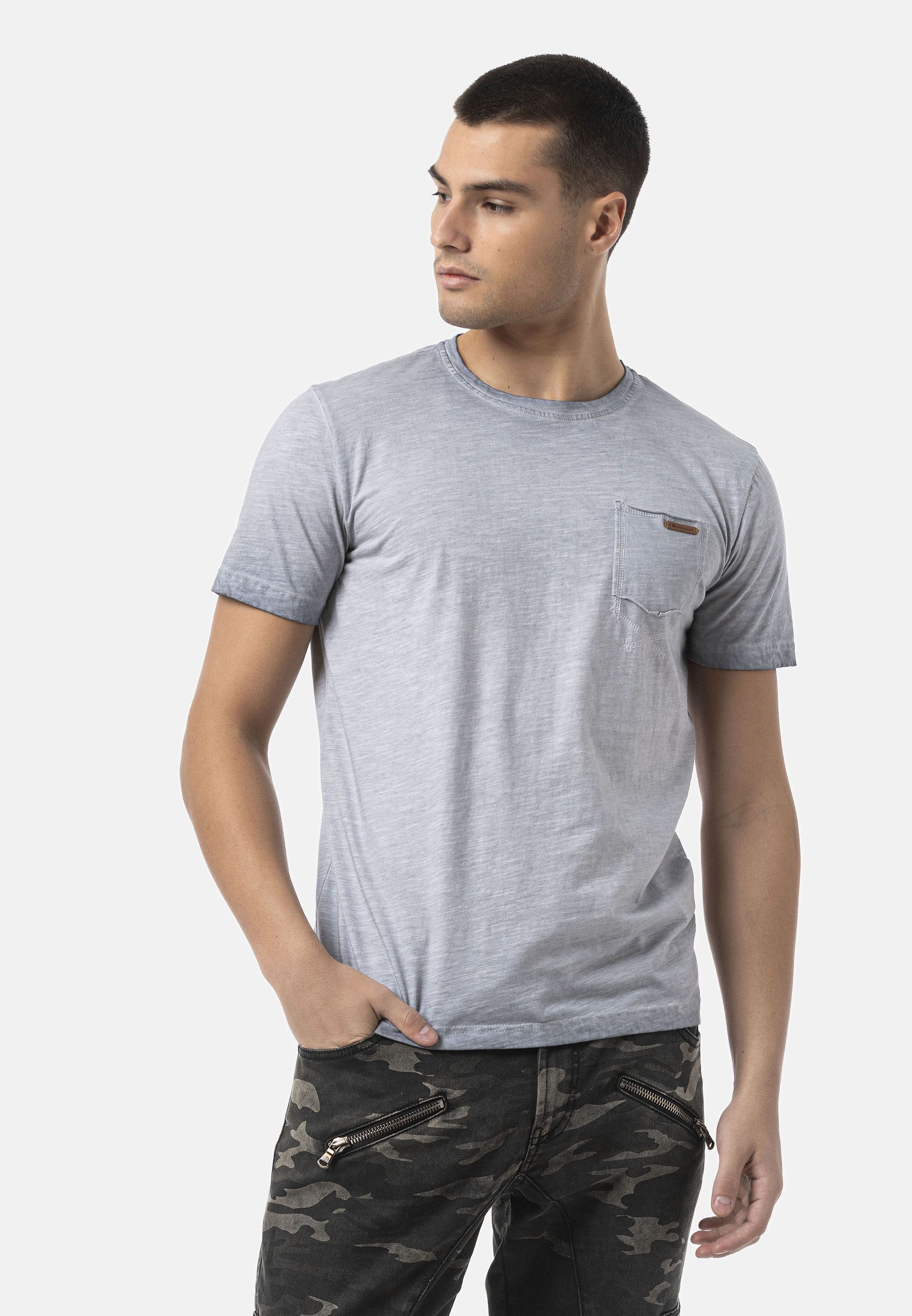 Cipo & Baxx T-Shirt CT810 Auffälliger Front-Print