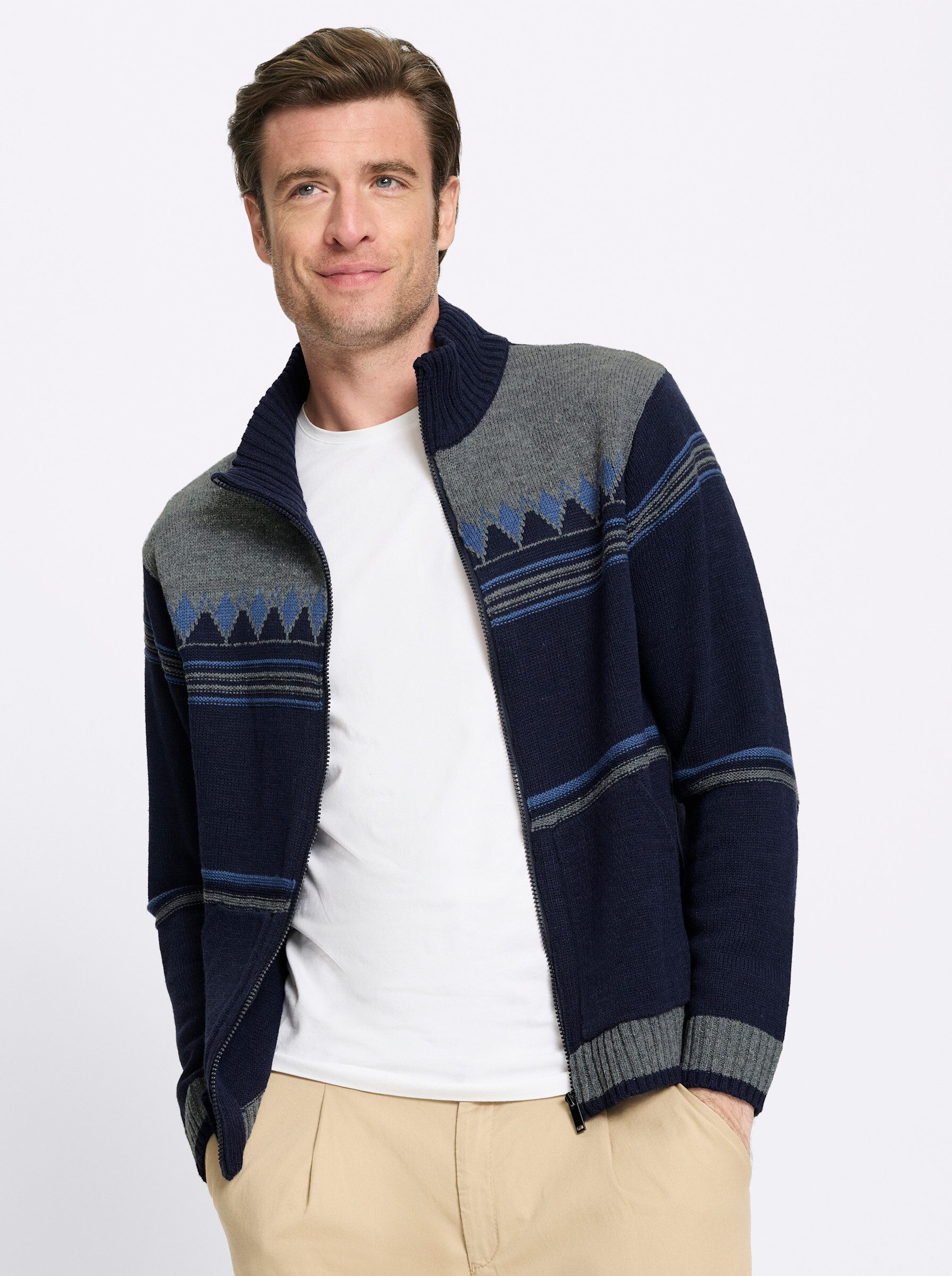 Witt Strickjacke Strickjacke Langarm