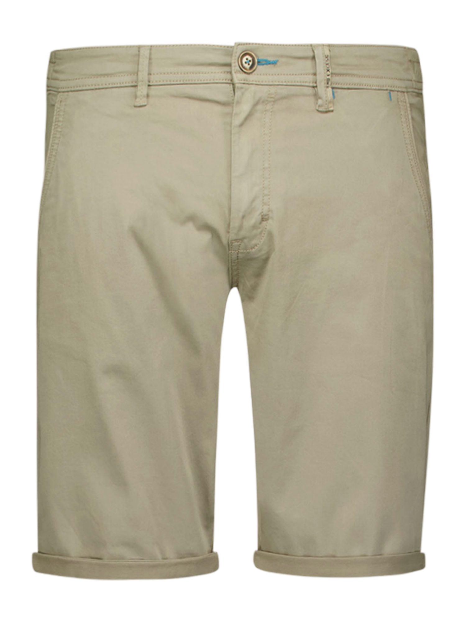 NO EXCESS Bermudas natur,Freizeit,Baumwolle,Unifarben,Comfort Fit,Mittel