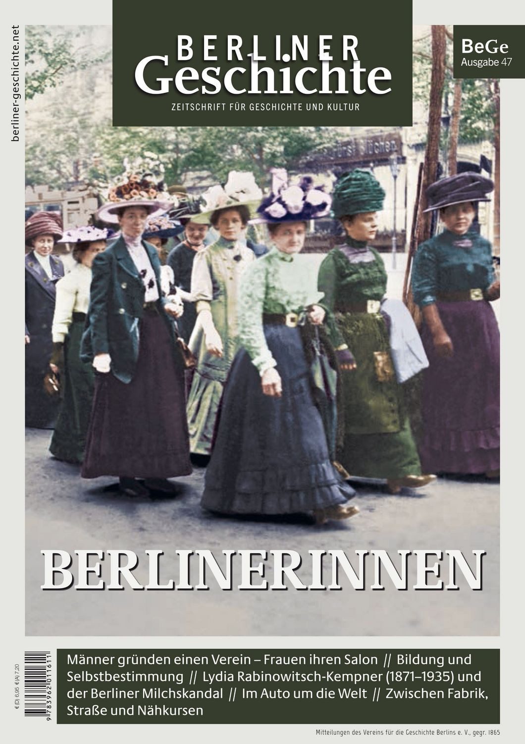 Berliner Geschichte - Zeitschrift für Geschichte und Kultur Berlinerin / diverse