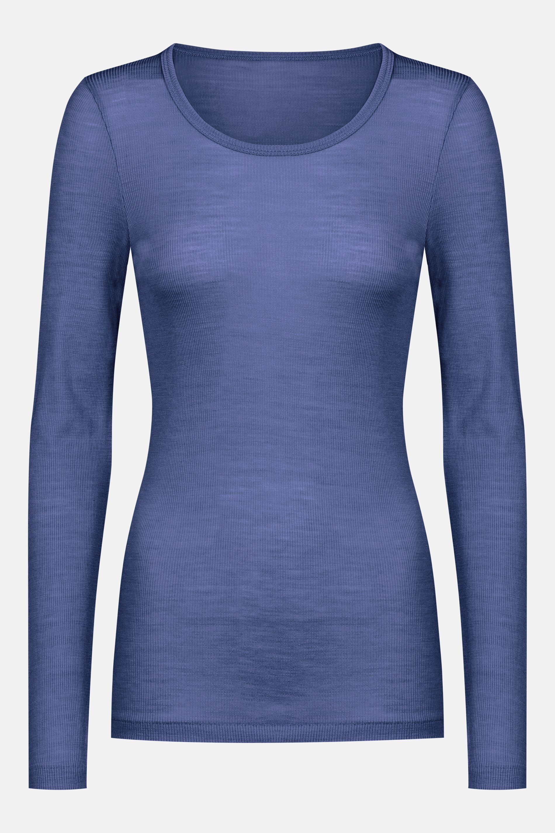 Mey Langarmshirt Damen Serie Wool Love Uni (1-tlg) günstig online kaufen