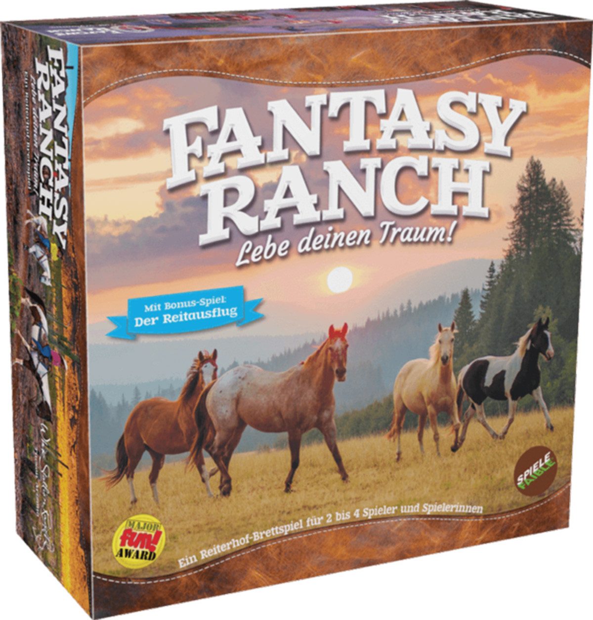 Spielefaible Spiel Fantasy Ranch, Familienspiel, Ein Reiterhof-Spiel