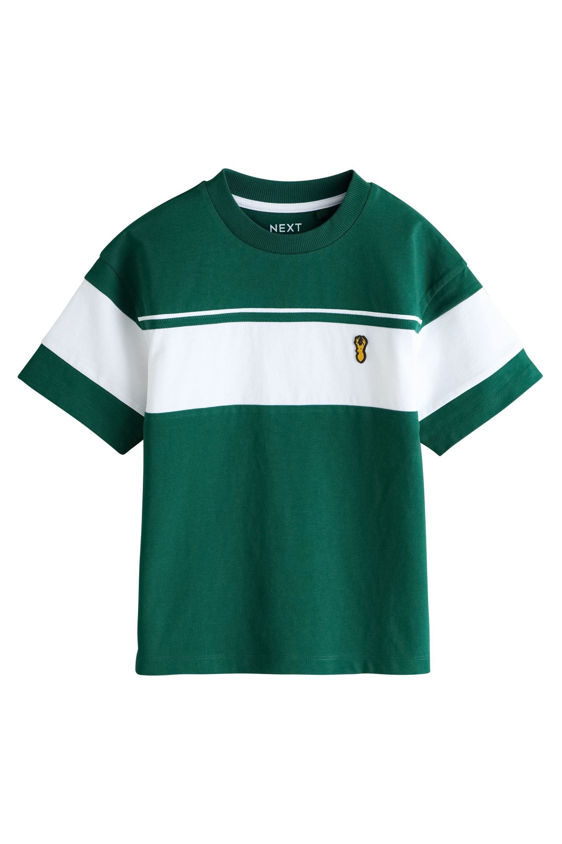 Next T-Shirt T-Shirt in Blockfarben (1-tlg)