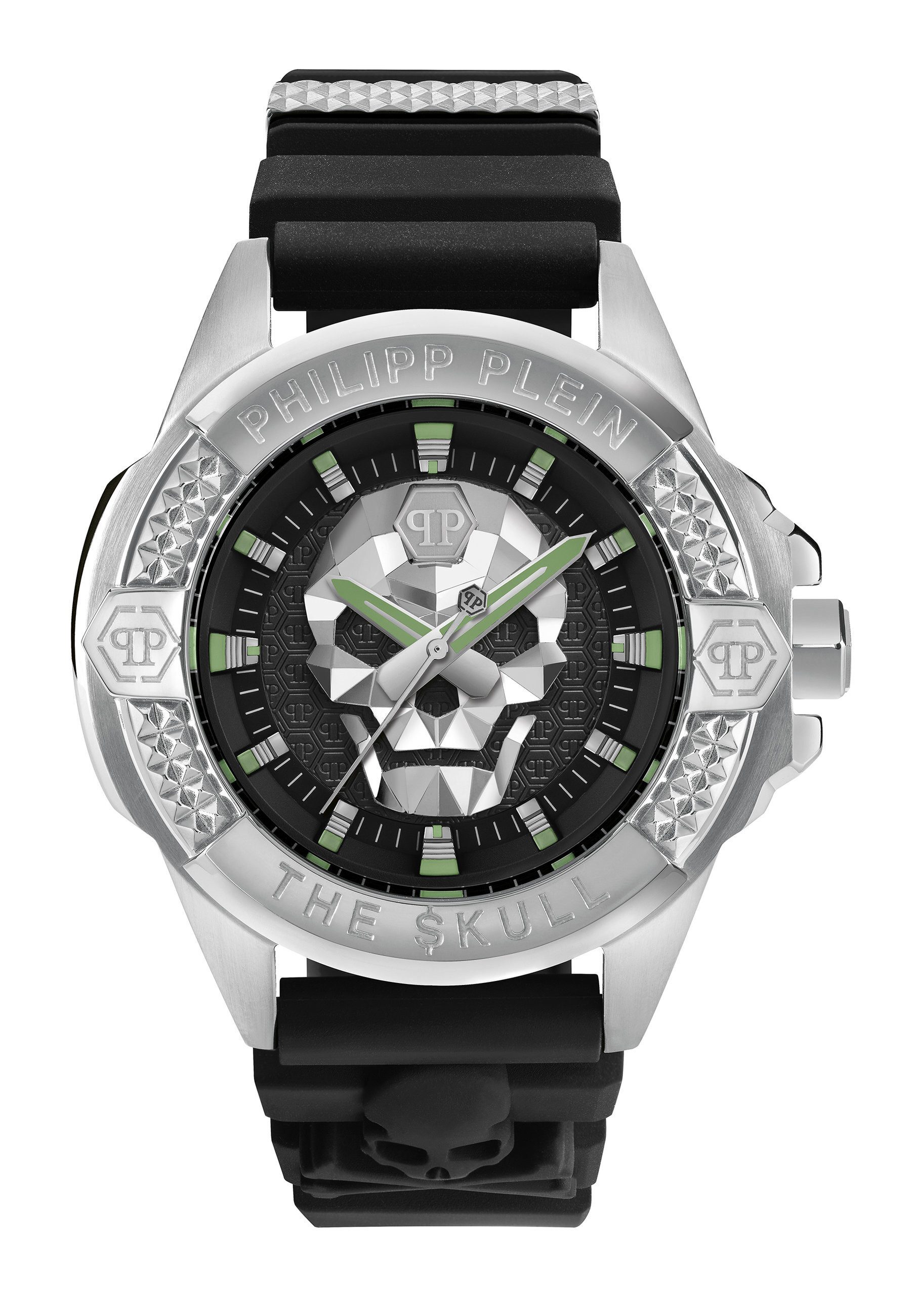 PHILIPP PLEIN Quarzuhr THE $KULL, (1-tlg., Not a set – not applicable to this product), Quarz-Analoguhr