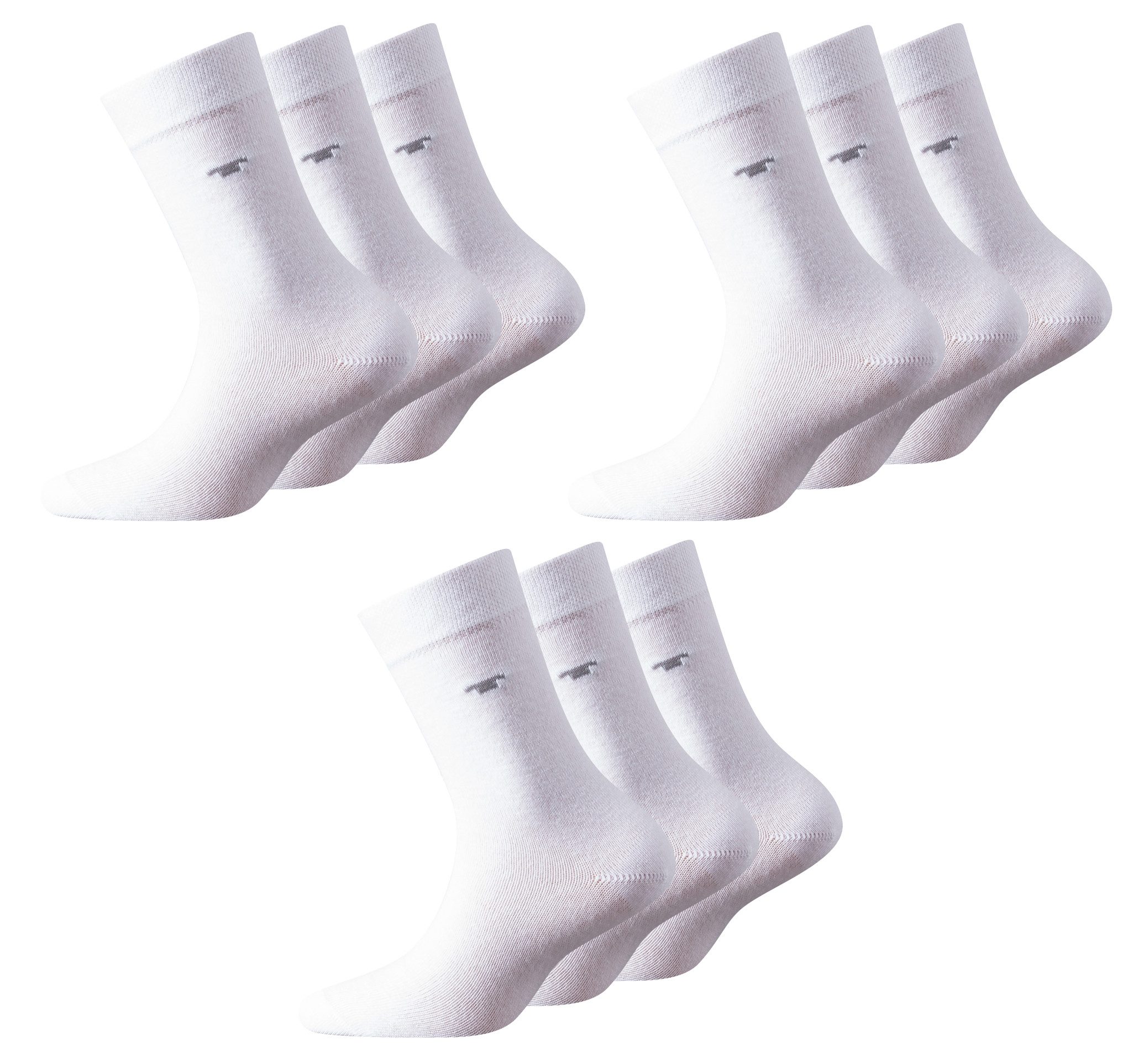 TOM TAILOR Гольфы TOM TAILOR Kinder Socken Basic 9er Pack weiß Гольфы TOM TAILOR Kinder Socken Basic 9er Pack weiß Гольфы