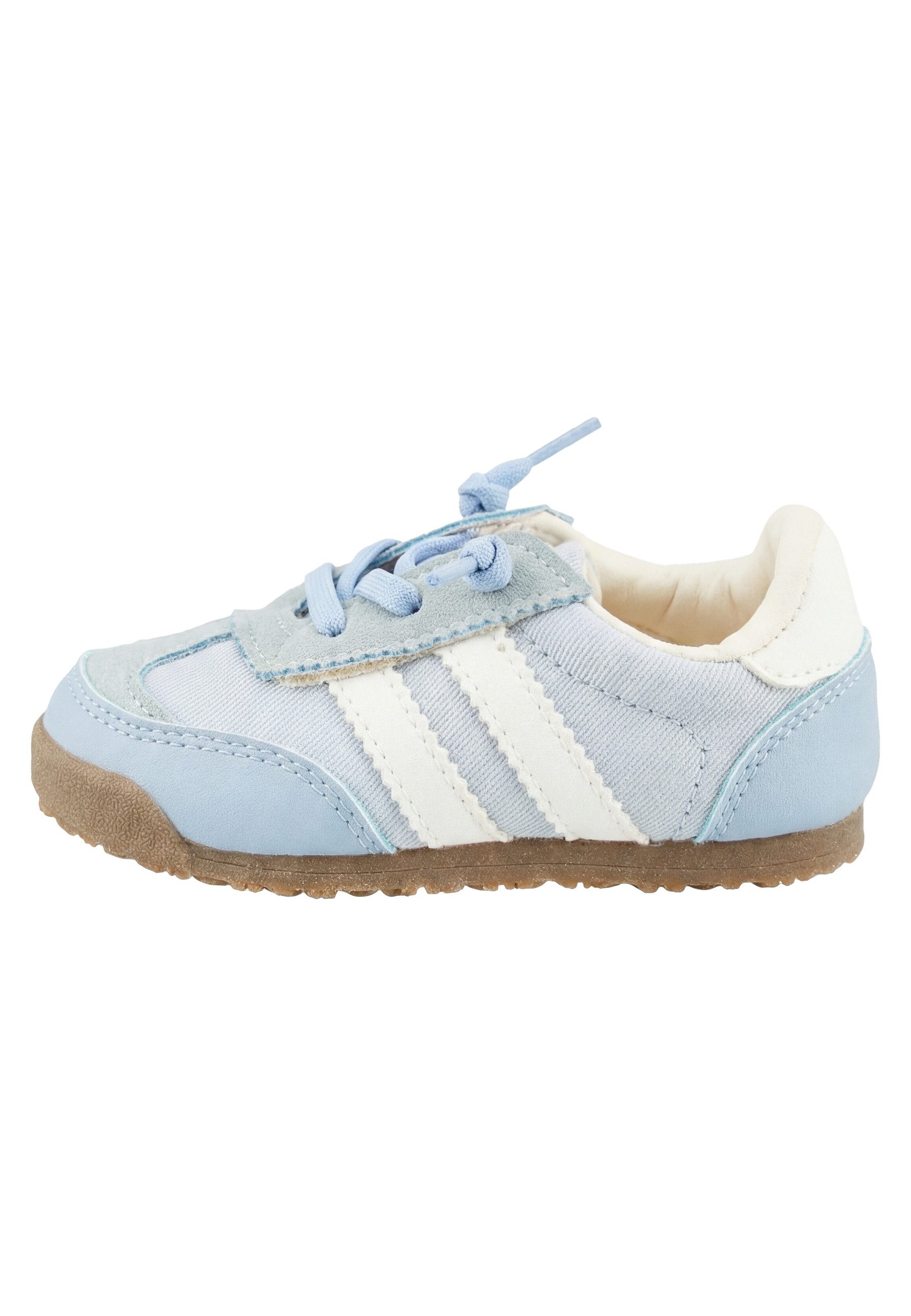 Sterntaler® Sneaker uni Krabbelschuh (1-tlg) Sneaker mit Klettverschluss, Sterntaler-Logo und rutschfester Sohle