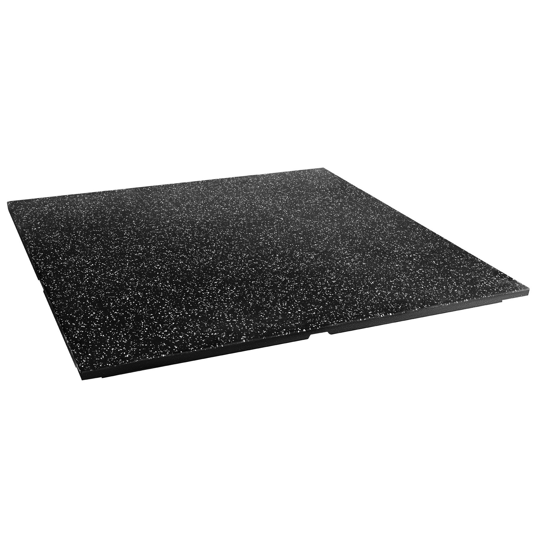 4 Brothers Gummimatte Bodenschutzmatte Fitnessboden Sportboden, Spar-Set, 1-St., 100 x 100 cm rutschfest, rutschfest, stoßdämpfend, wetterfest, recycelt