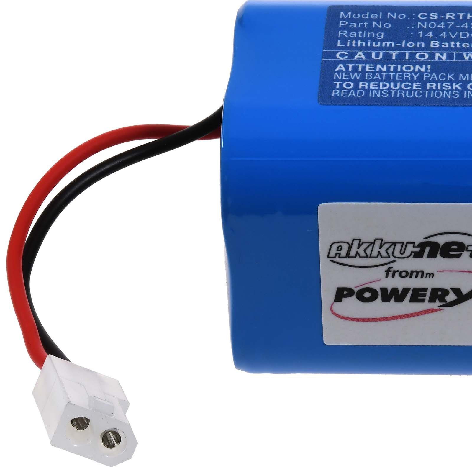 Powery Akku für Rowenta Typ N047-4S2P Staubsauger-Akku 5200 mAh (14.4 V)