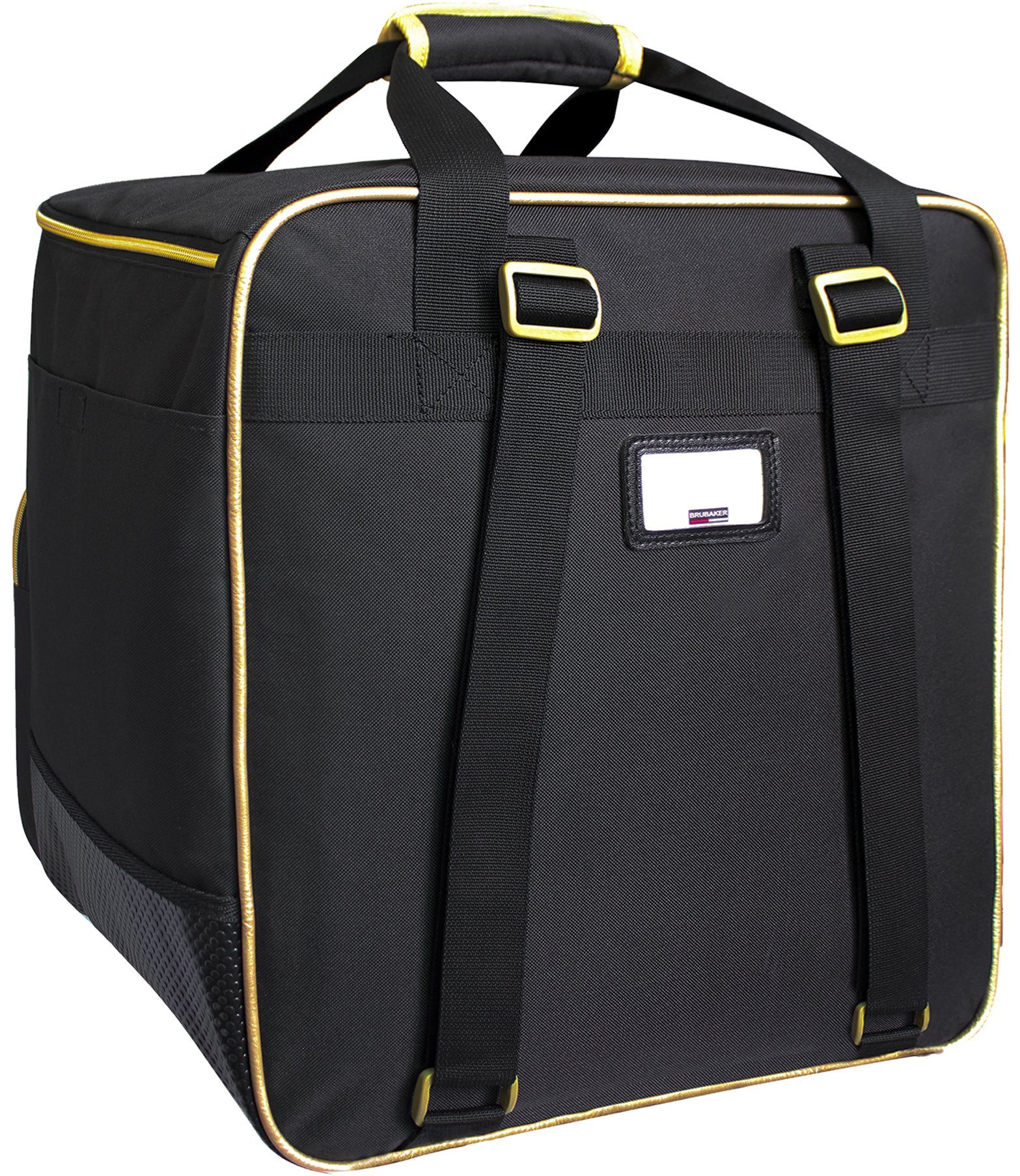 BRUBAKER Sporttasche Skischuhtasche, Skitasche für Skistiefel (1-tlg., reißfest und nässeabweisend), Komfort Stiefeltasche mit Rucksackfunktion für Skischuhe, Helmtasche