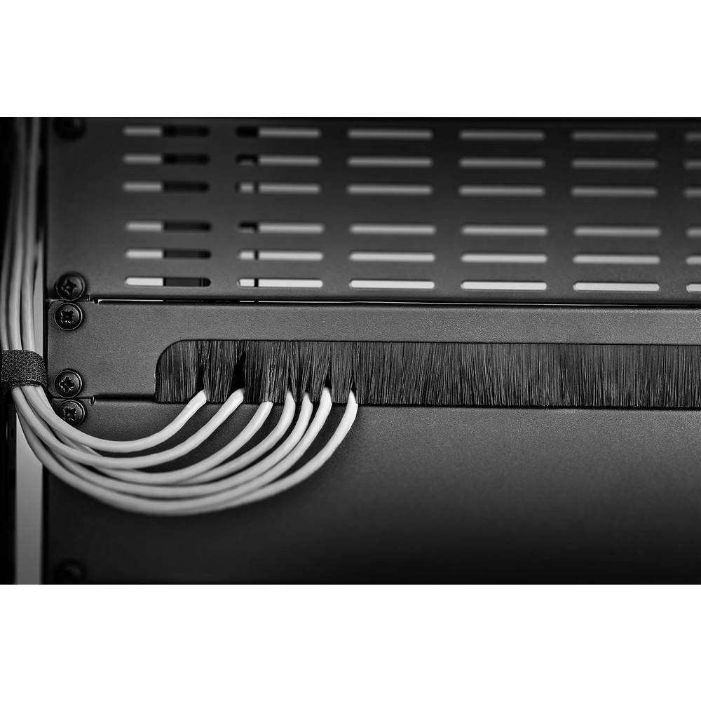 Renkforce Netzwerkschrank 48.26 cm (19) Kabeldurchführung 1HE mit Bürsteneinsatz RF-3429142