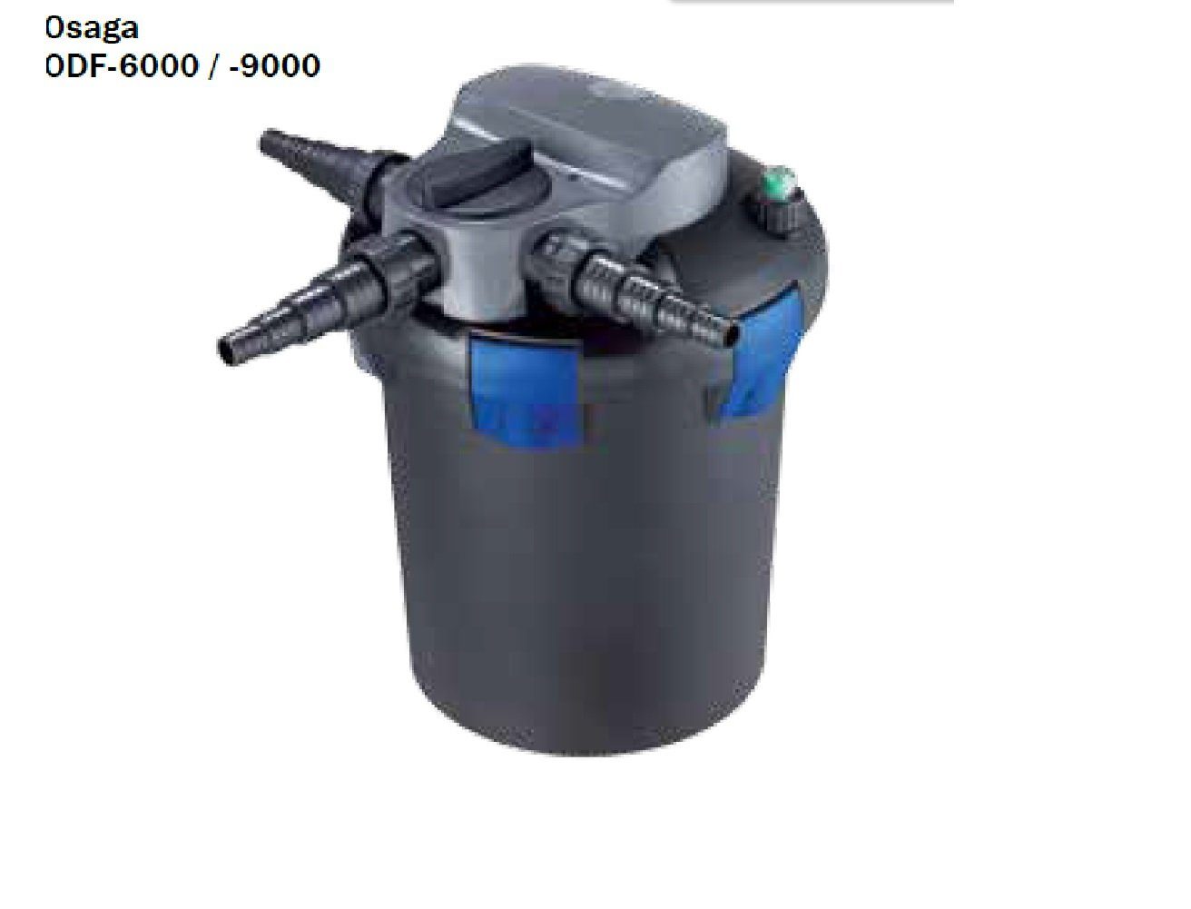 Osaga Teichfilter Osaga Druckfilter ODF 9000 mit UV-C Teichklärer