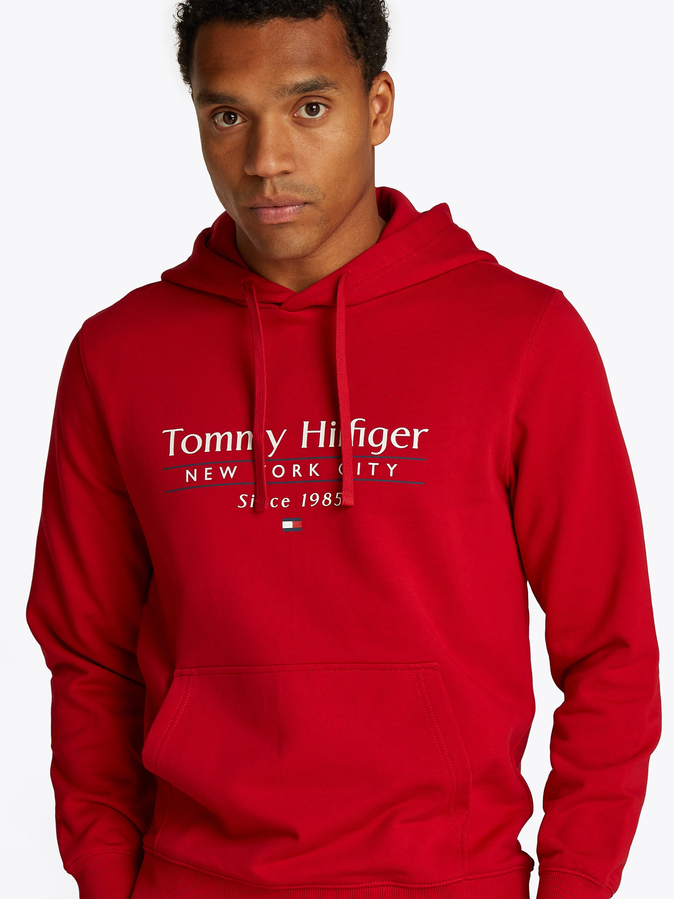Tommy Hilfiger Hoodie HILFIGER CENTER STACK günstig online kaufen