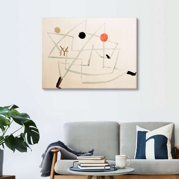 Posterlounge Leinwandbild Paul Klee, Verhext und eilig, Malerei