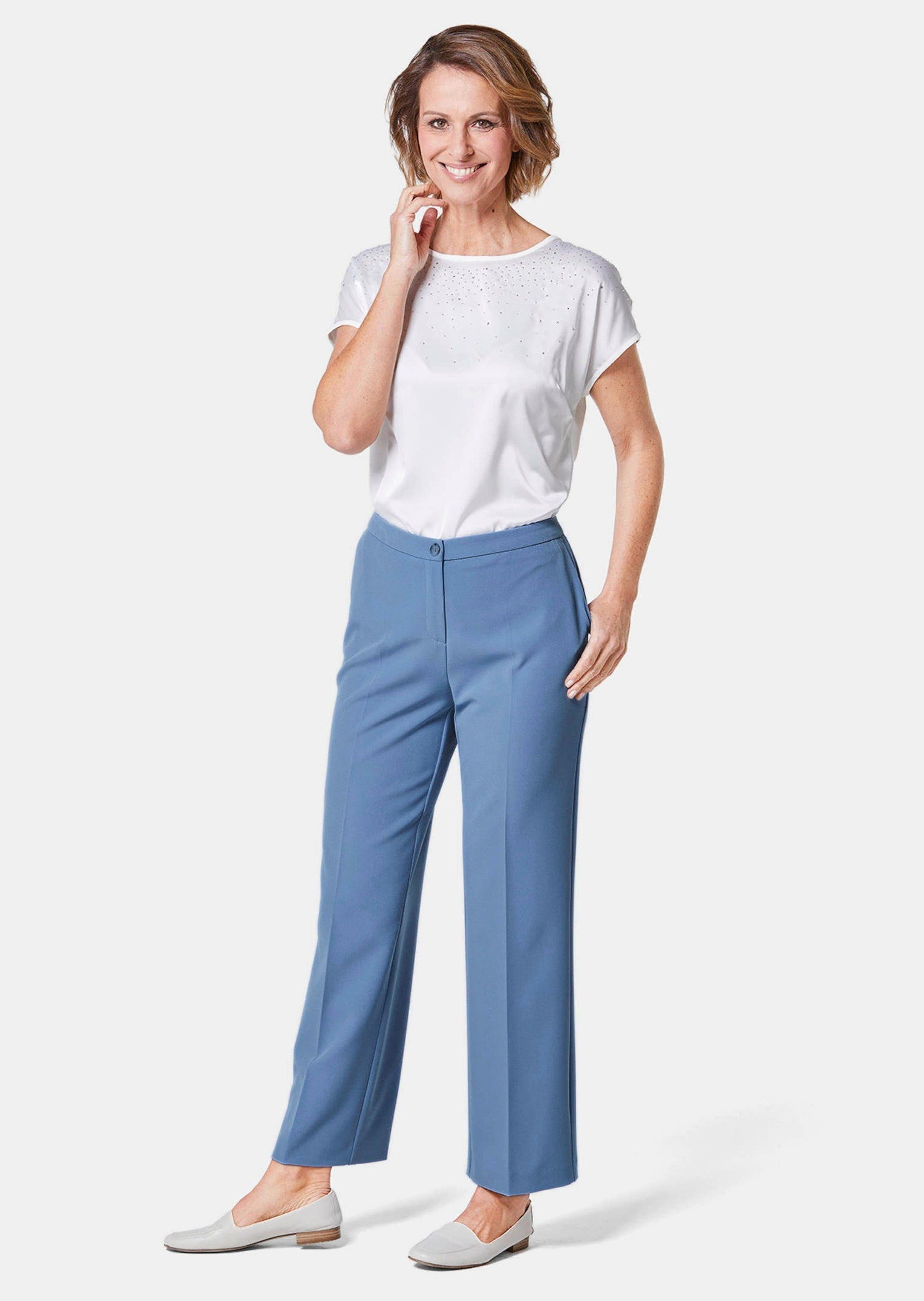 GOLDNER Stoffhose Elegante Hose mit etwas günstig online kaufen