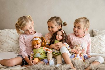 Schildkröt Babypuppe Strampelchen wunderschöne Puppe mit Malaugen, neu 2024, Malaugen