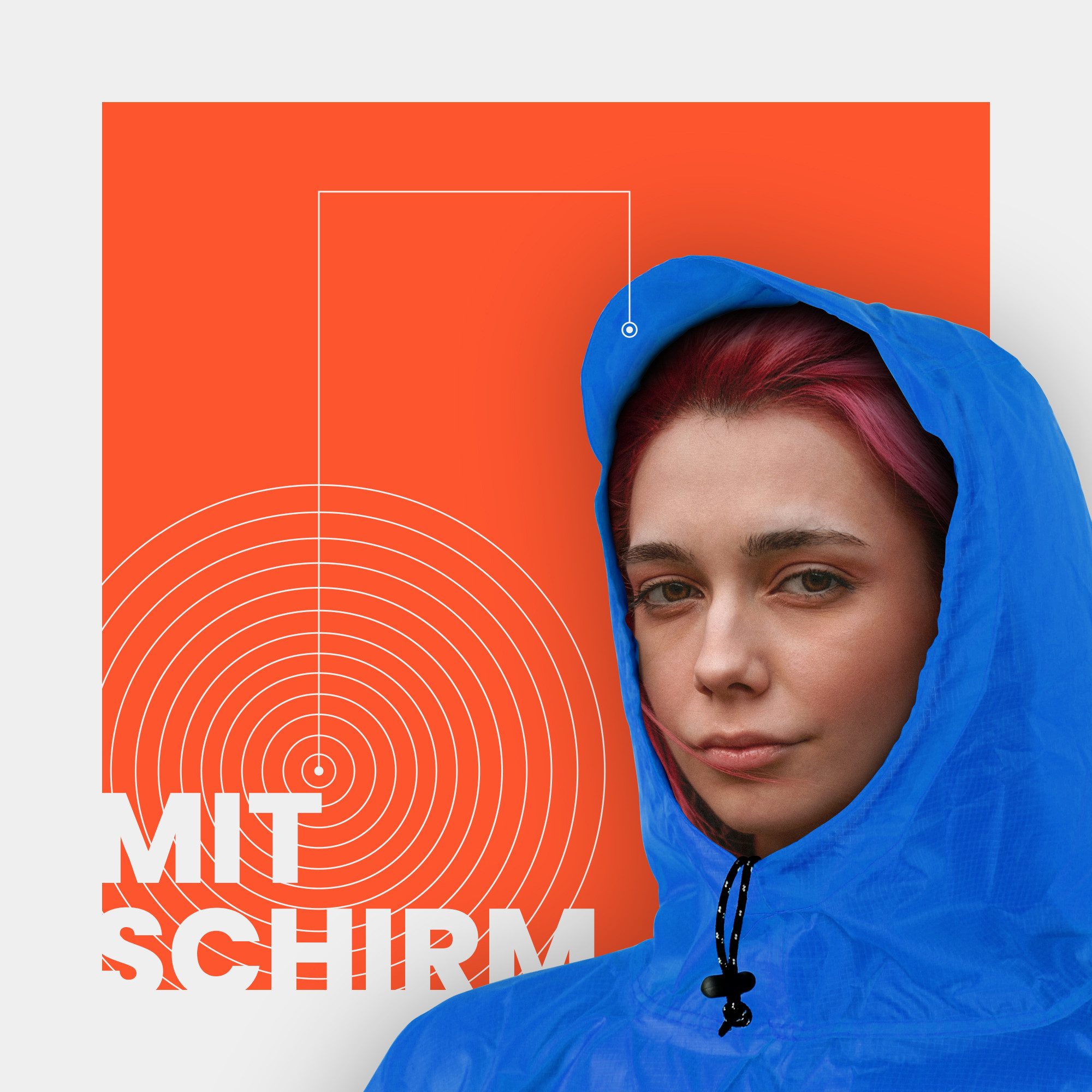 hemmy Fashion Regenponcho Regenjacke "wasserdicht" Einheitsgröße Regenschutz mit Kapuze und Beutel für's Camping Wandern Reiten Angeln