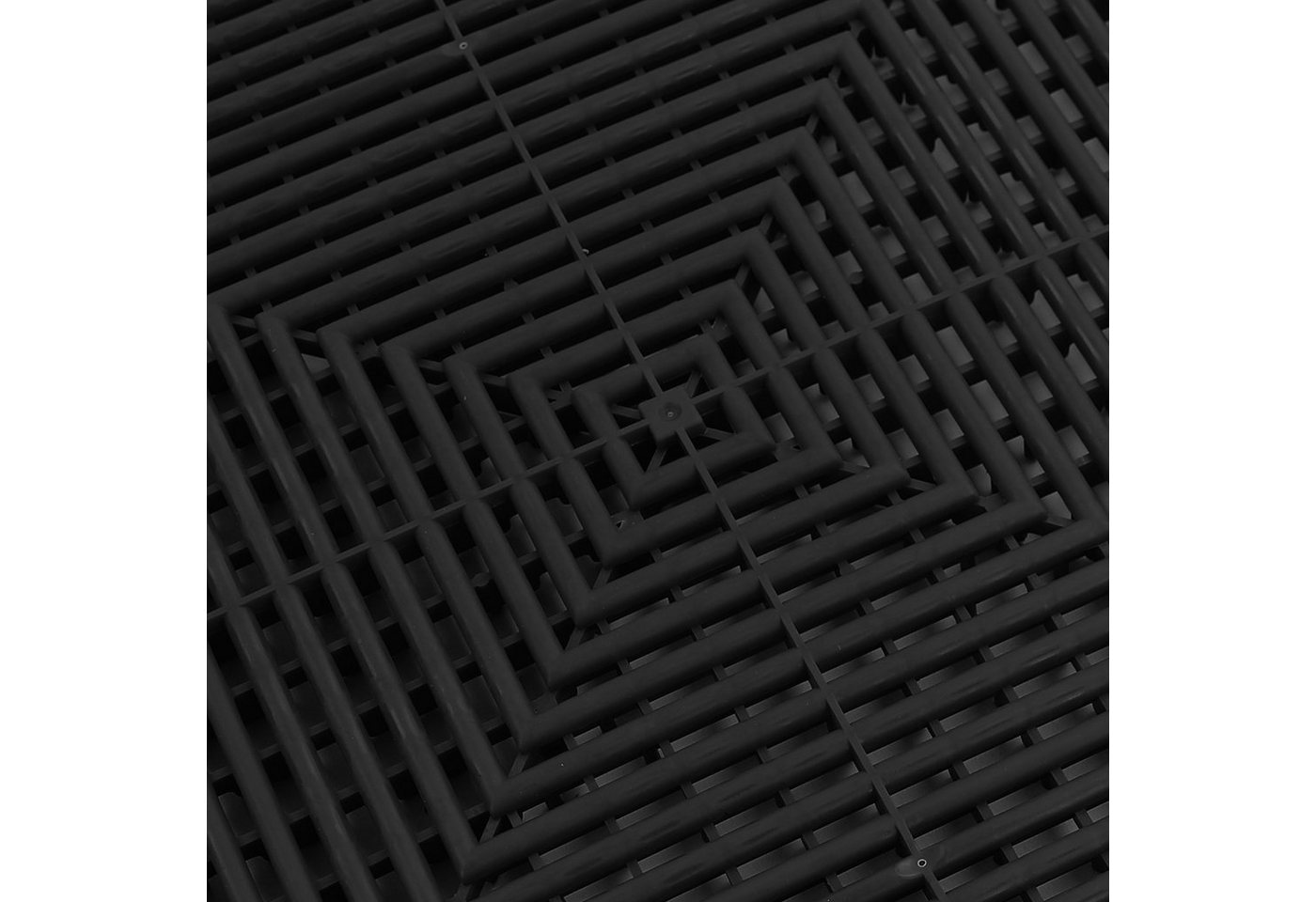 Thumbnail - Tenzo-R Bodenfliese Performance Garagenboden Floor Schwarz 9 Stück = 1,44m², schwarz