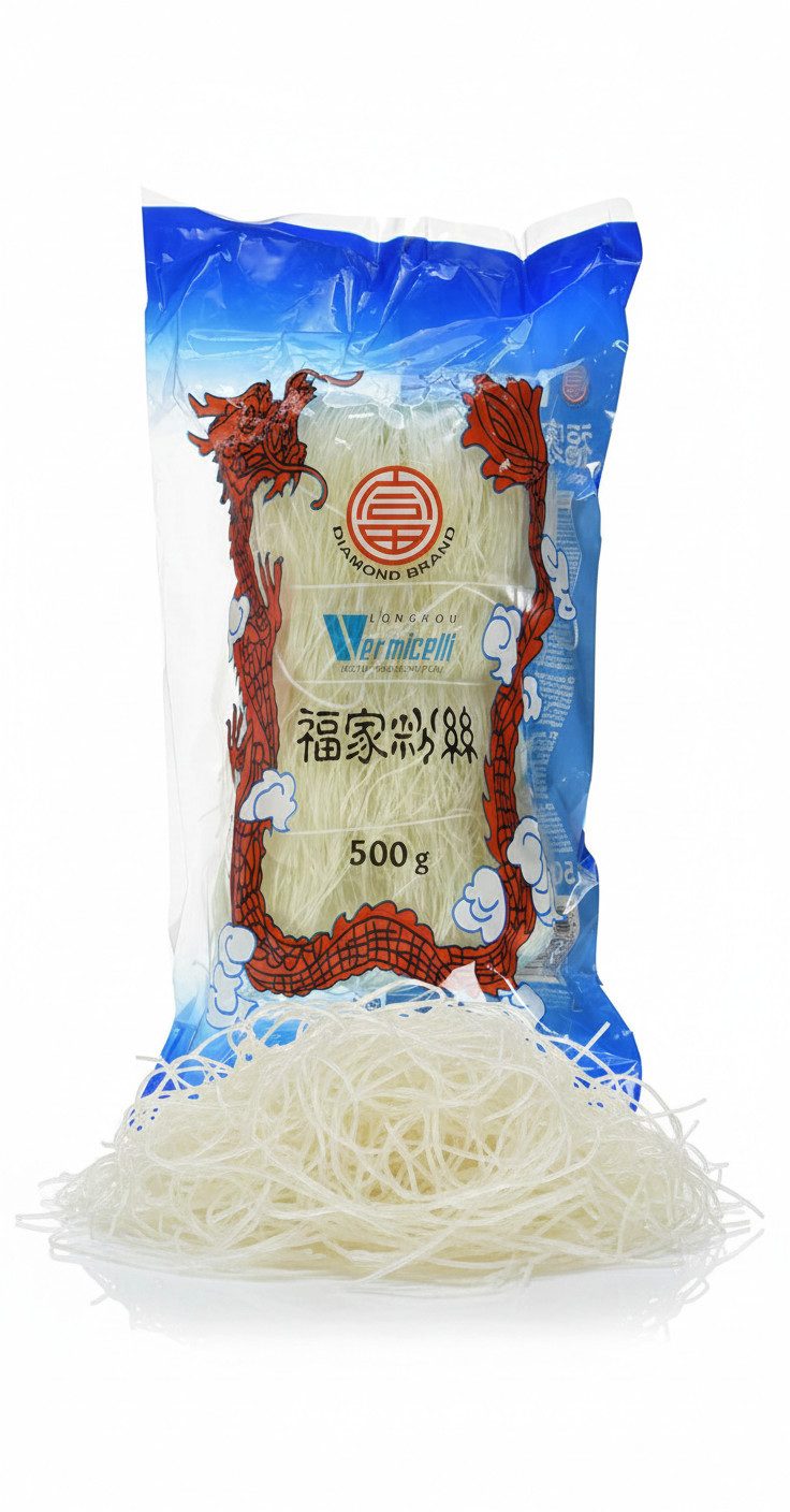 Diamond Diamond Glasnudeln Lungkou Vermicelli Beutel, 1 er 1000 g