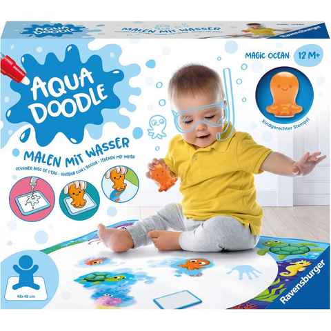 Ravensburger Kreativset ministeps®, Aqua Doodle®, Magic Ocean, Made in Europe; FSC® - schützt Wald - weltweit