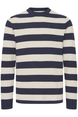 Casual Friday Strickpullover CFKarl striped crew neck knit basic Strickpullover mit Struktur