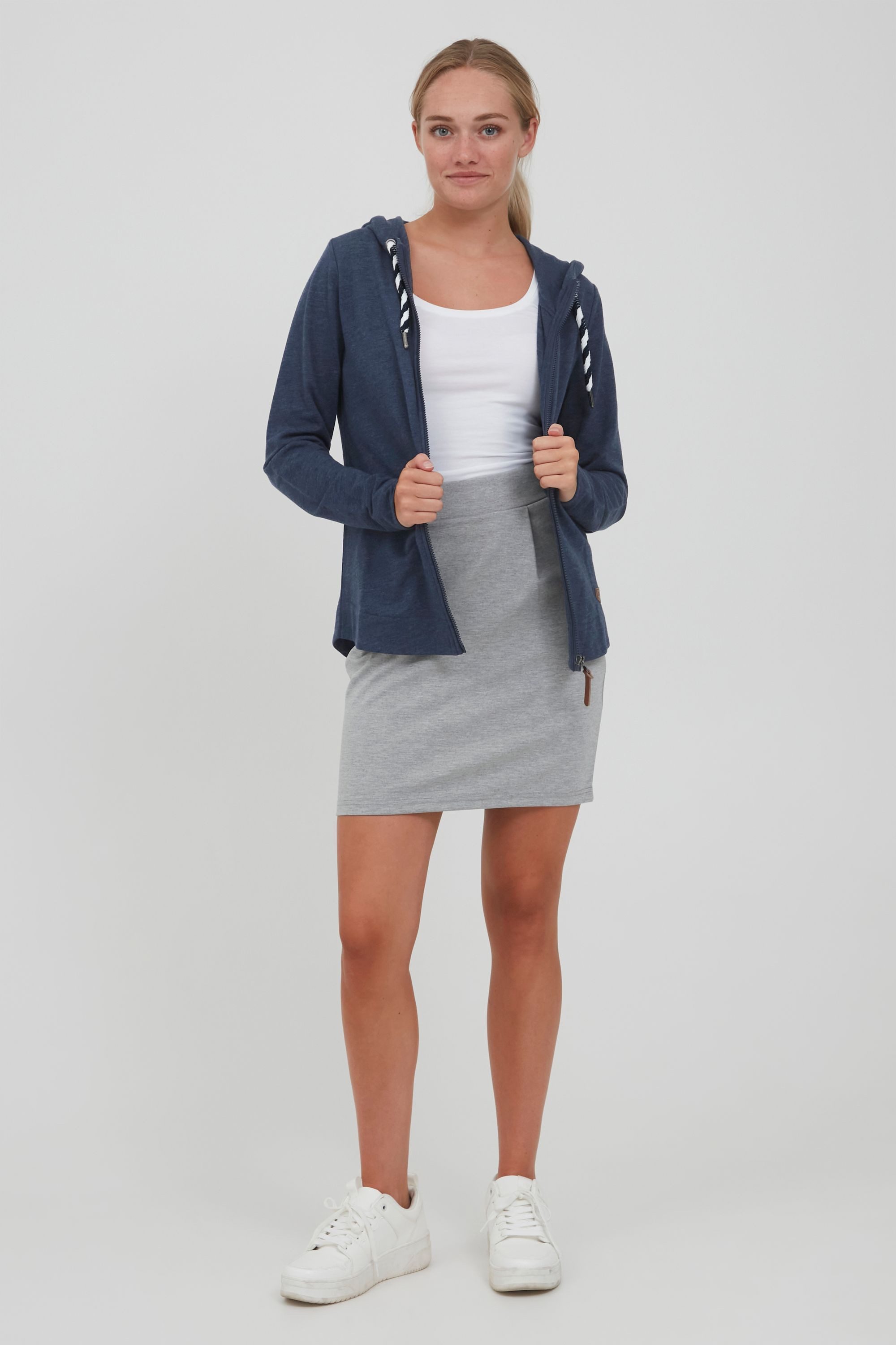 OXMO Kapuzensweatjacke OXWanda Sweatjacke mit Kapuze günstig online kaufen