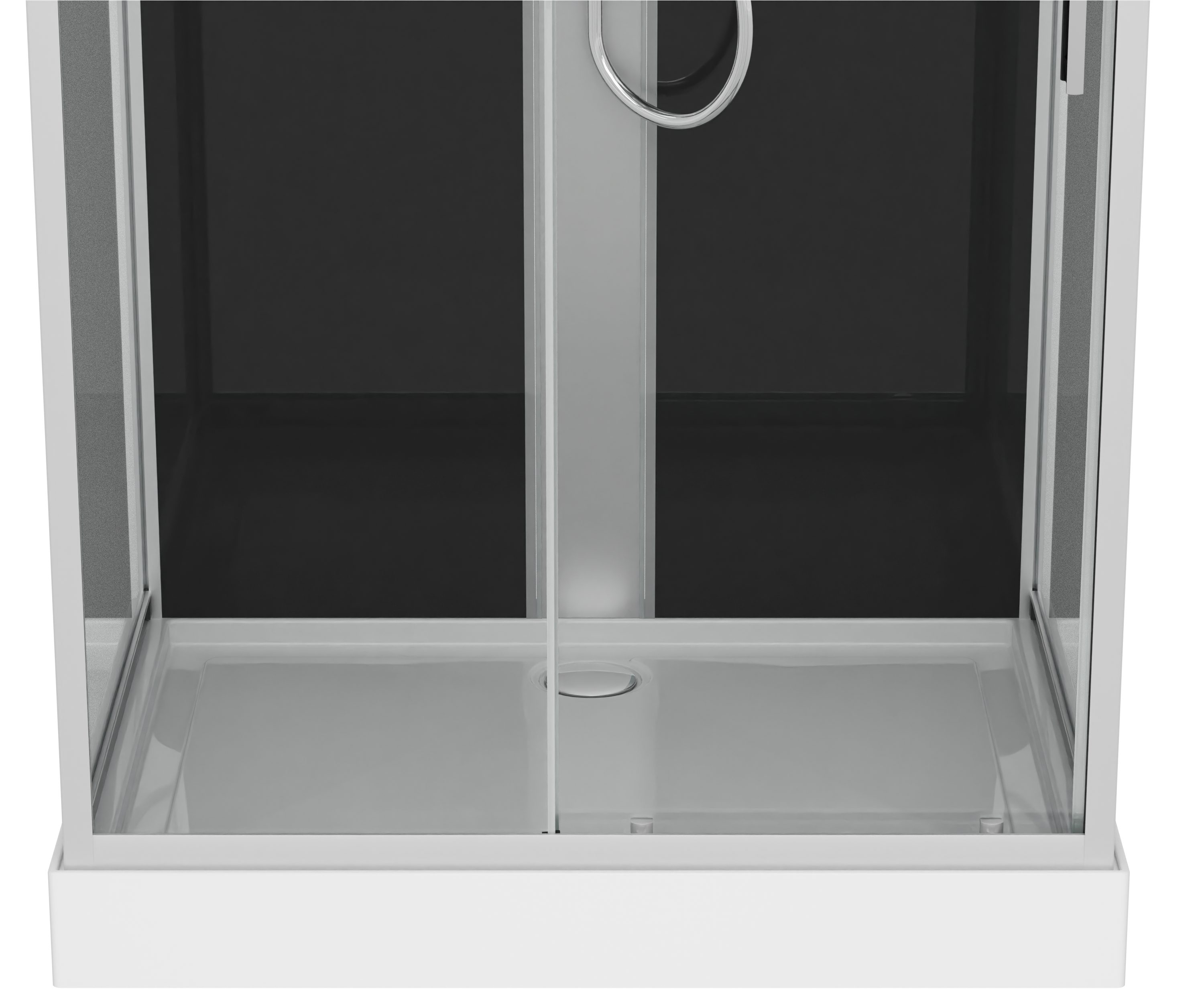 Sanotechnik Komplettdusche BOSTON, BxT: 120x90 cm, Einscheibensicherheitsglas