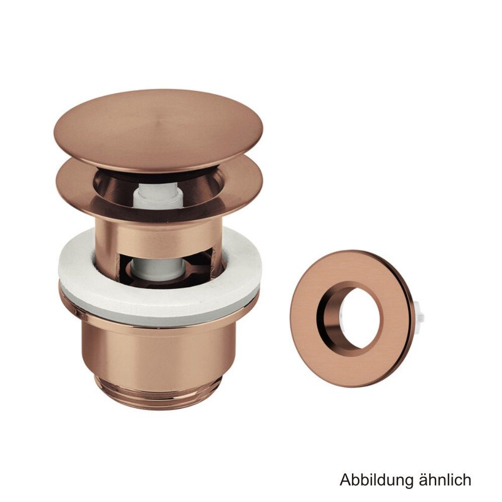 Damixa Badaccessoire-Set Damixa Ablaufgarnitur mit Klick-Funktion Farbe "Kupfer gebürstet", 238