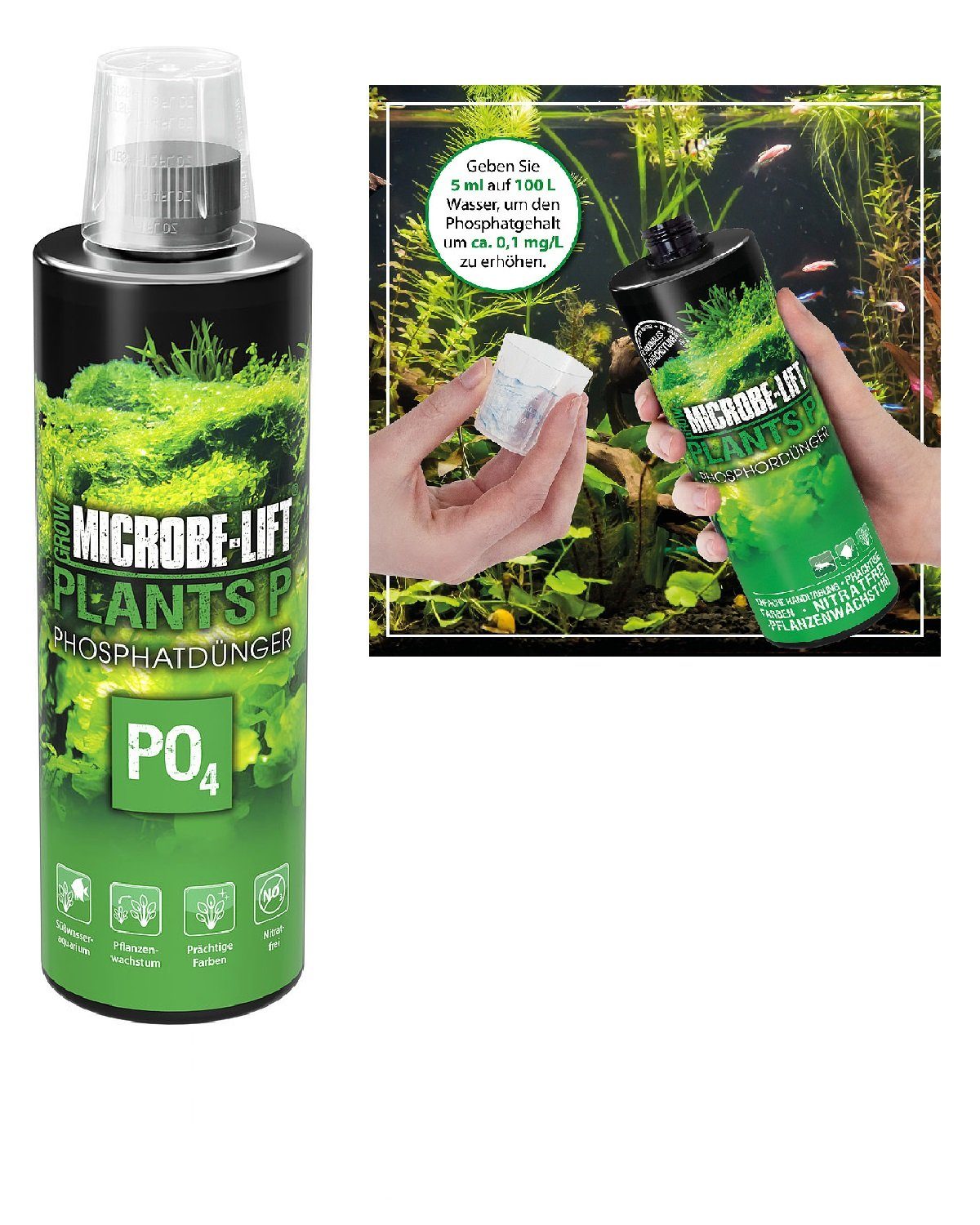 MicrobeLift AquarienSubstrat MicrobeLift 236 ml flüssiger Aquarien