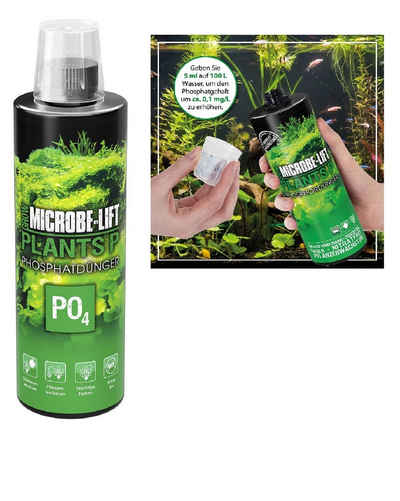 Microbe-Lift Aquarien-Substrat Microbe-Lift 473 ml flüssiger Aquarien Phosphor Dünger Plants P