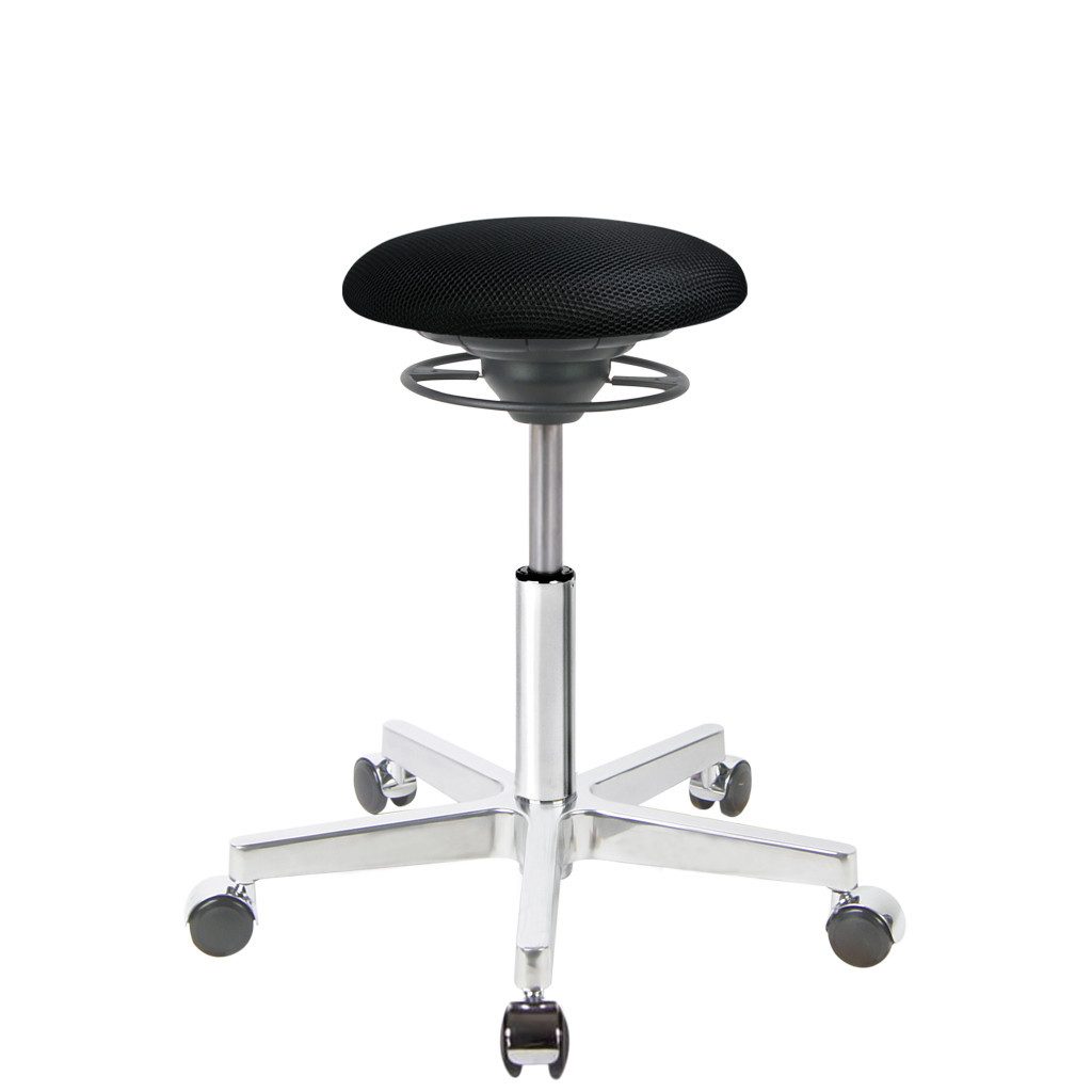 Balimo Sitzhocker Balimo Roll Bewegungshocker, Sitztrainer, frei bewegliches 360° Punktgelenk